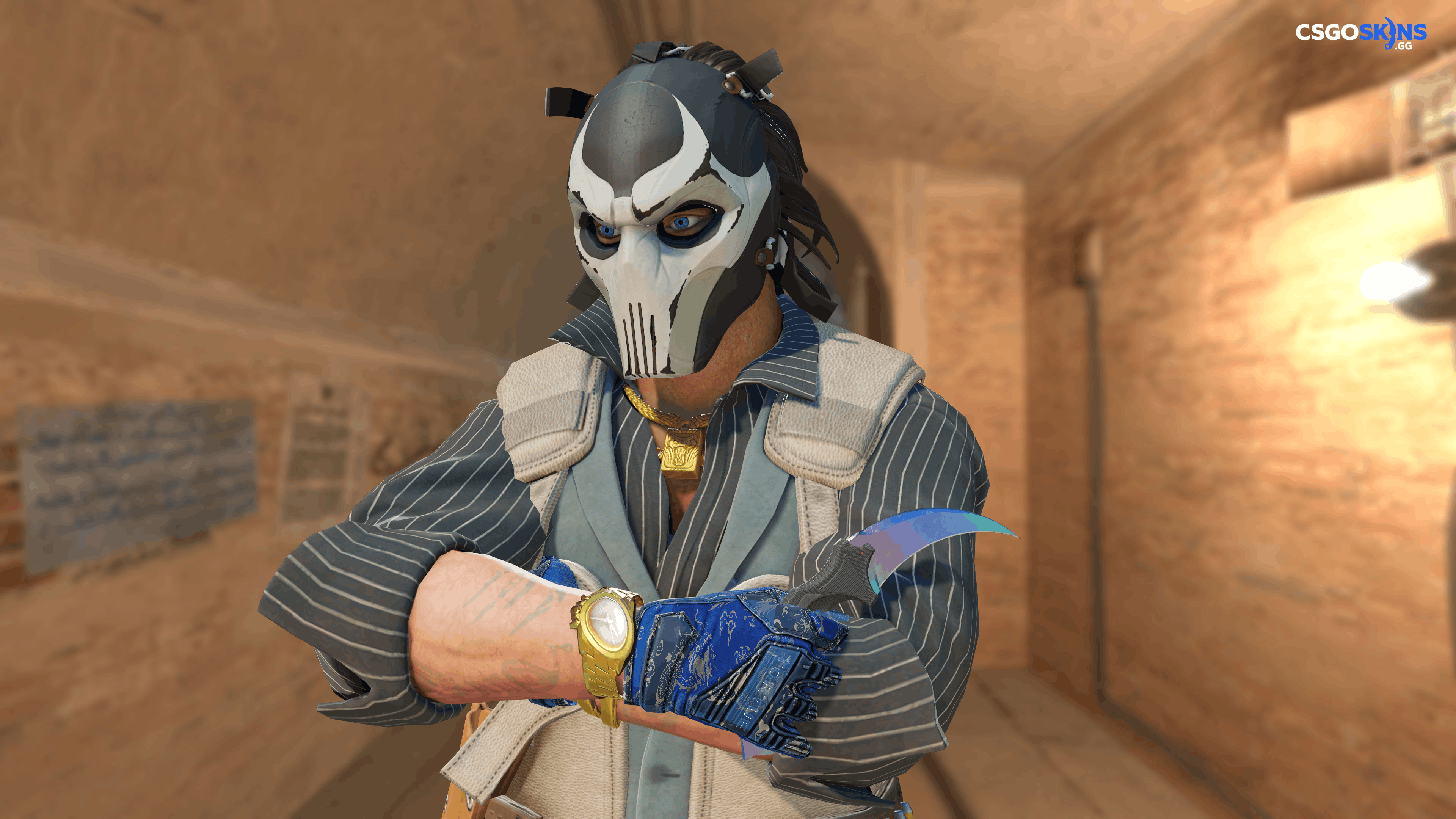 ★ Karambit | Gamma Doppler Phase 1 Artwork