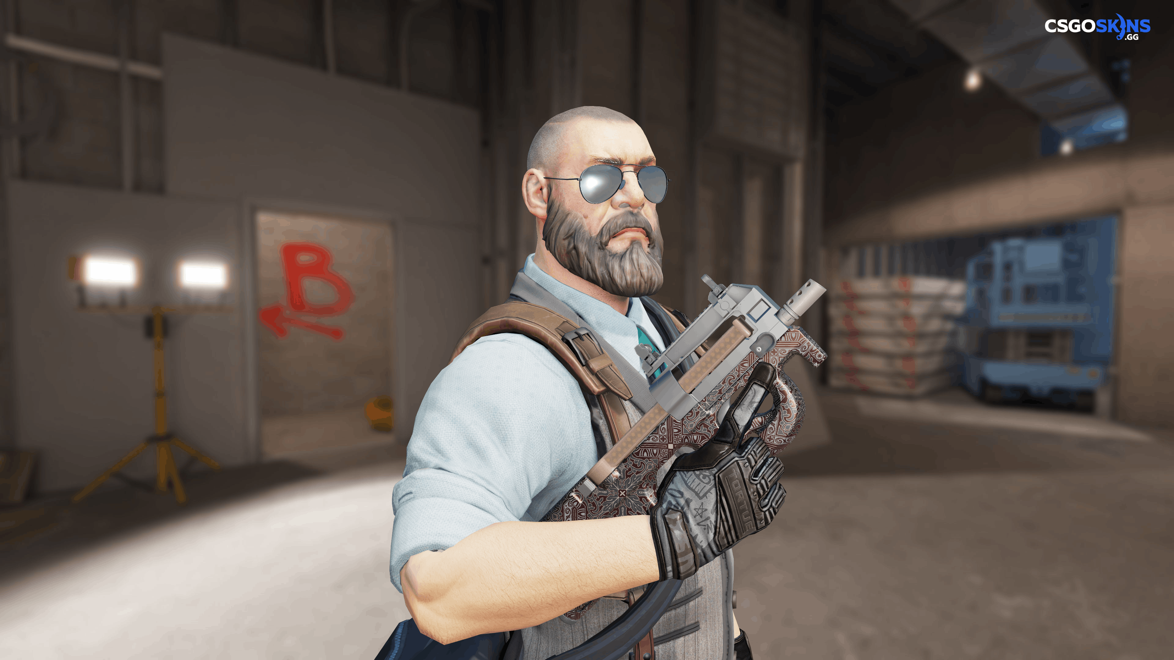 P90 | Baroque Red Artwork