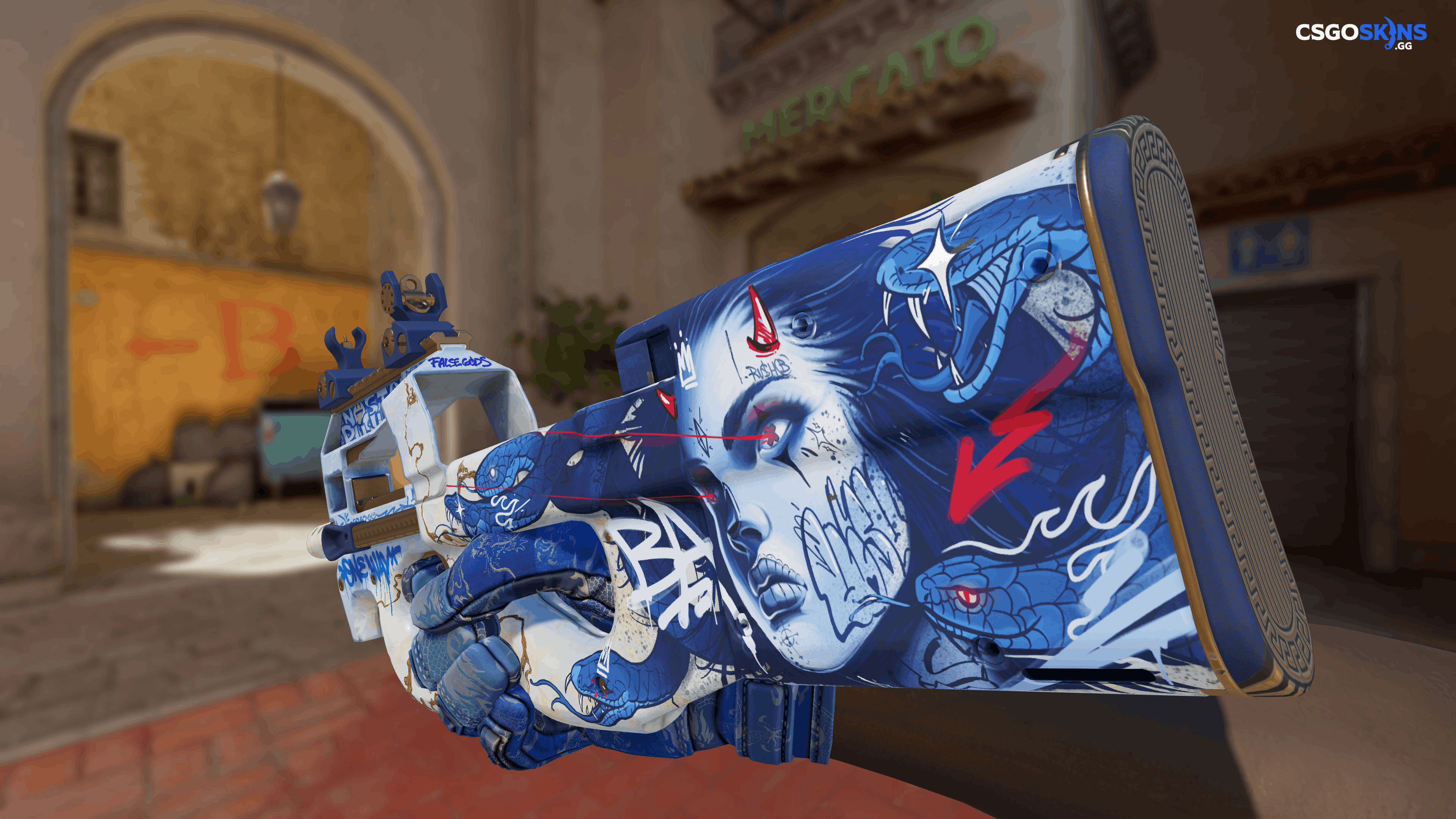 P90 | Deathgaze Artwork