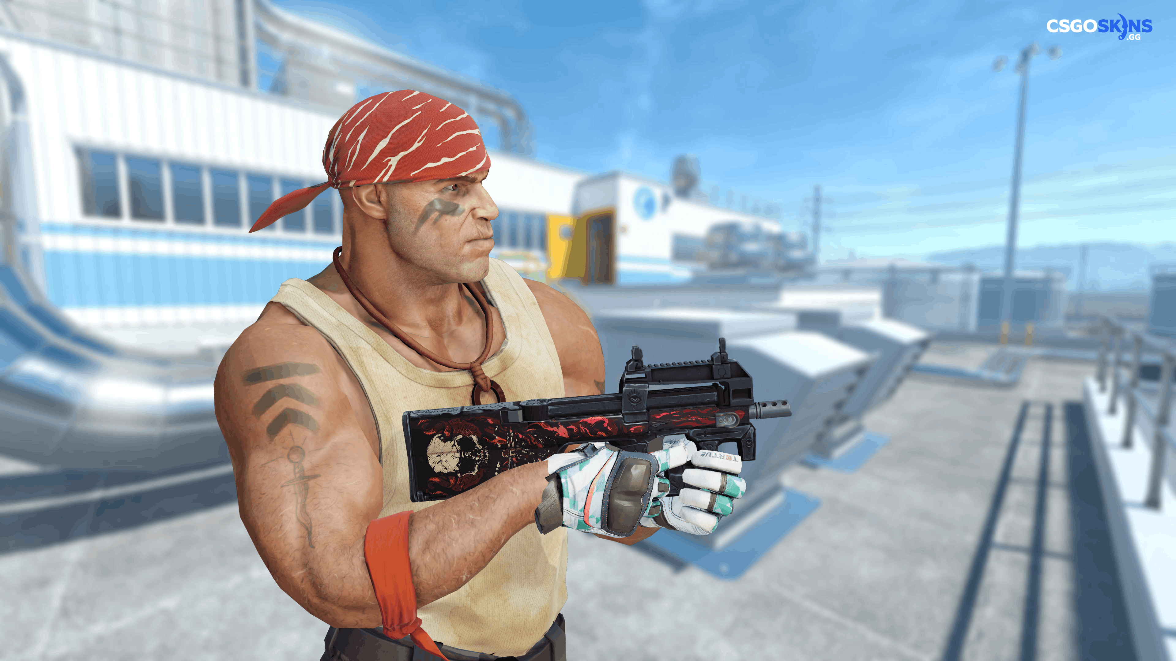 P90 | Shallow Grave Artwork
