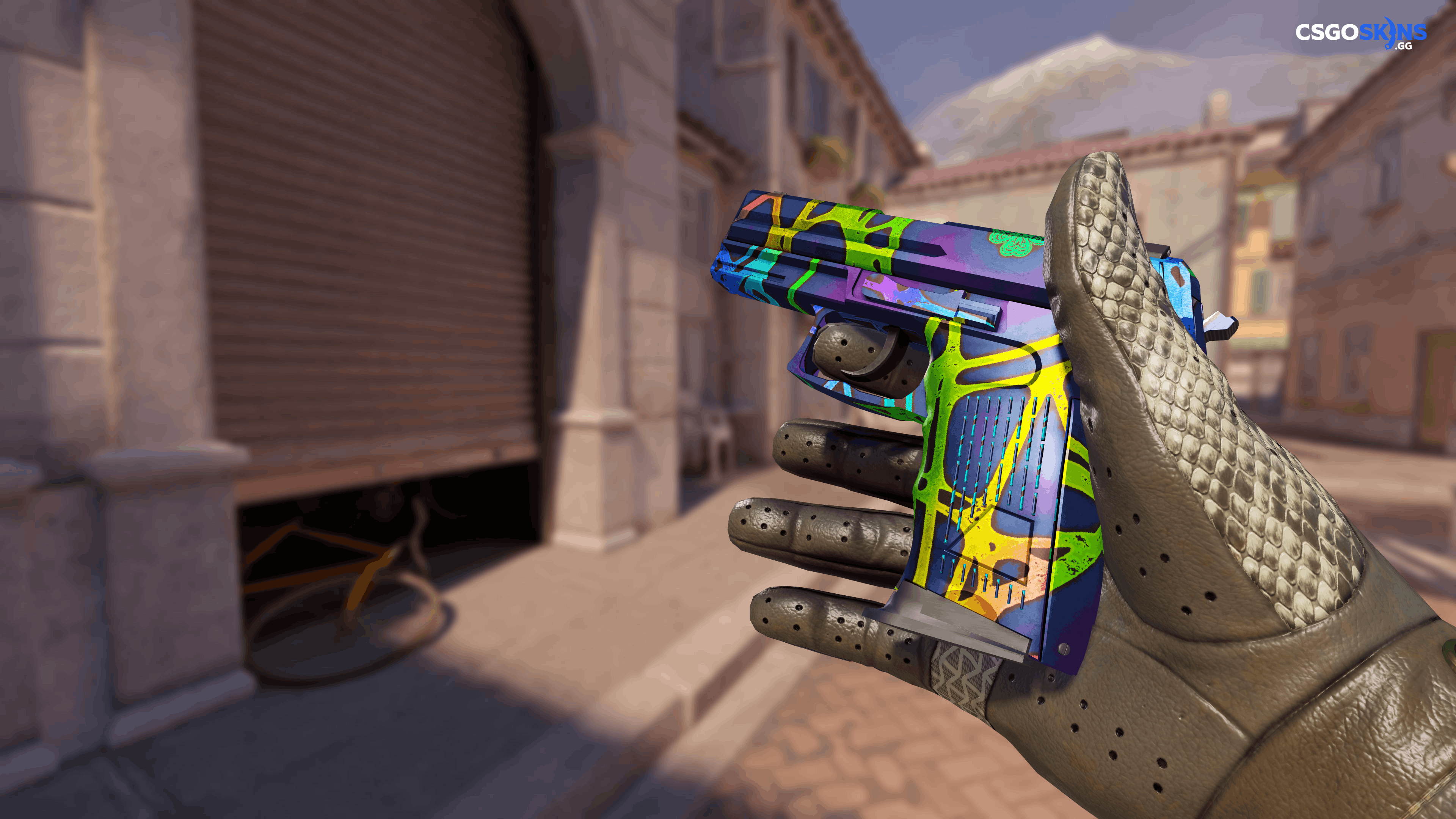P2000 | Acid Etched Artwork