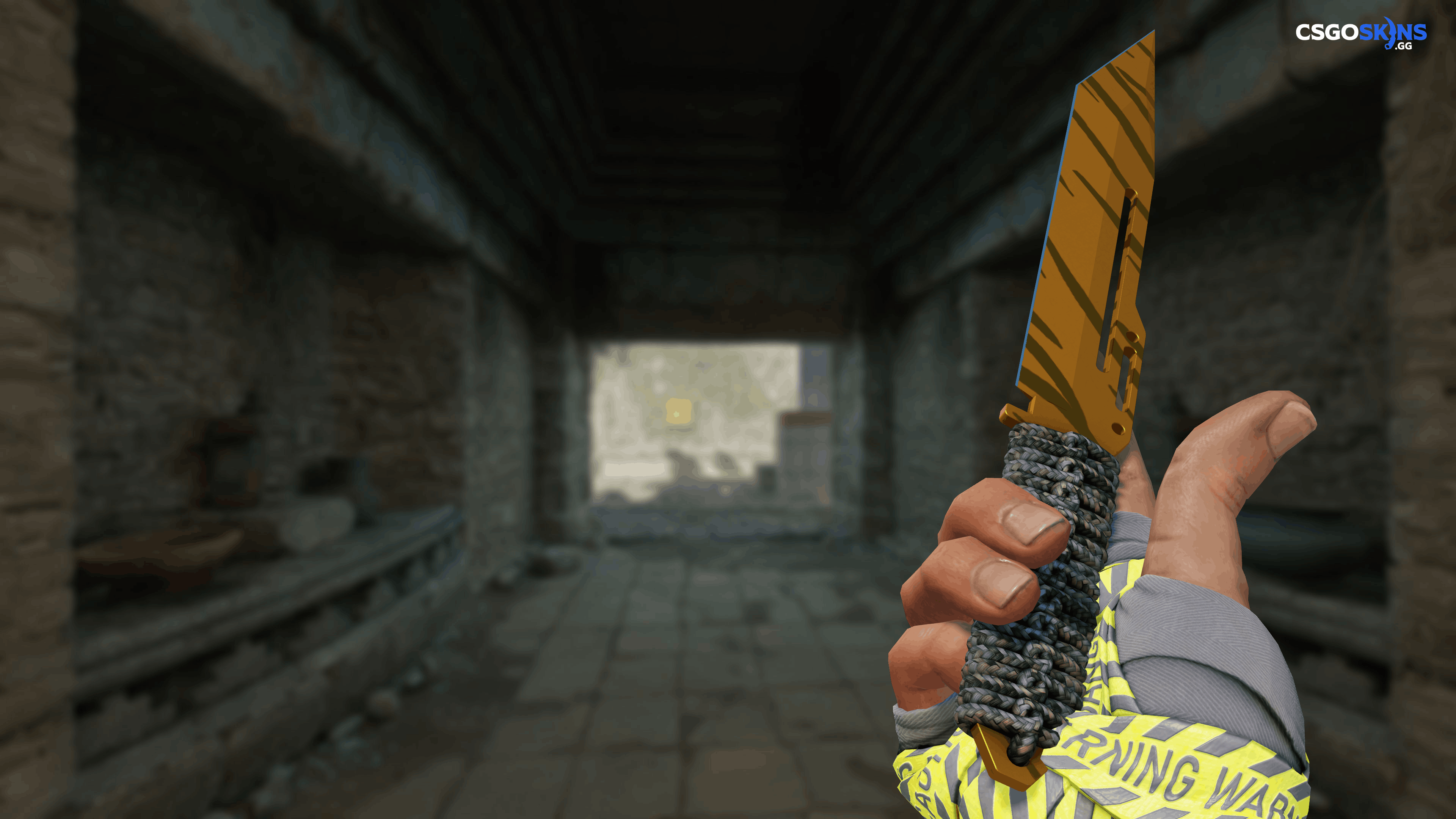 ★ Paracord Knife | Tiger Tooth Artwork