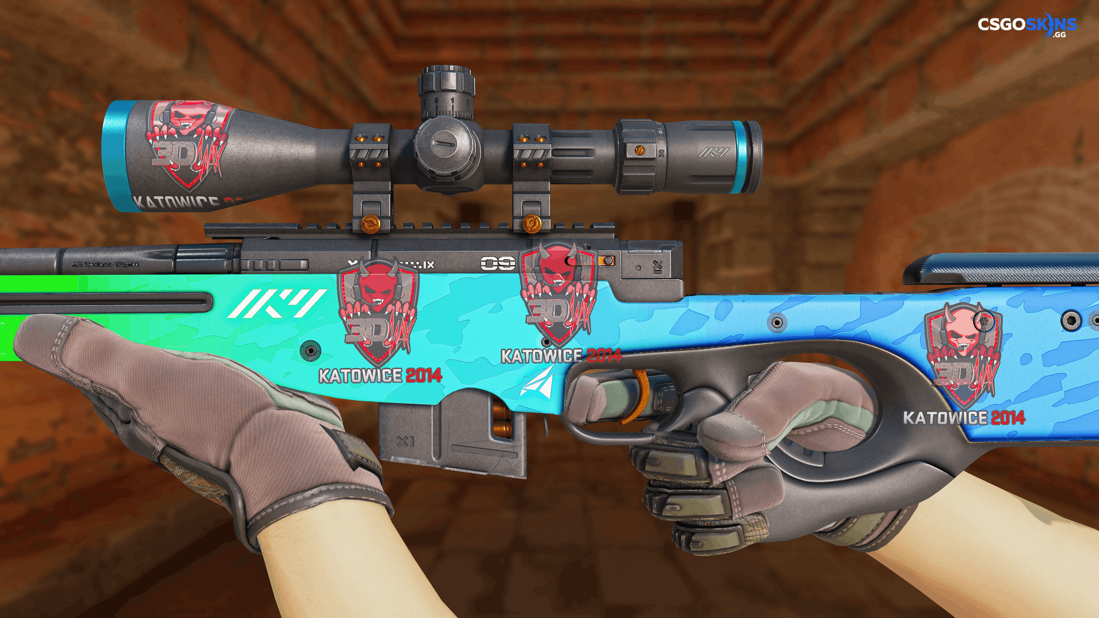 Sticker | 3DMAX (Holo) | Katowice 2014 Artwork