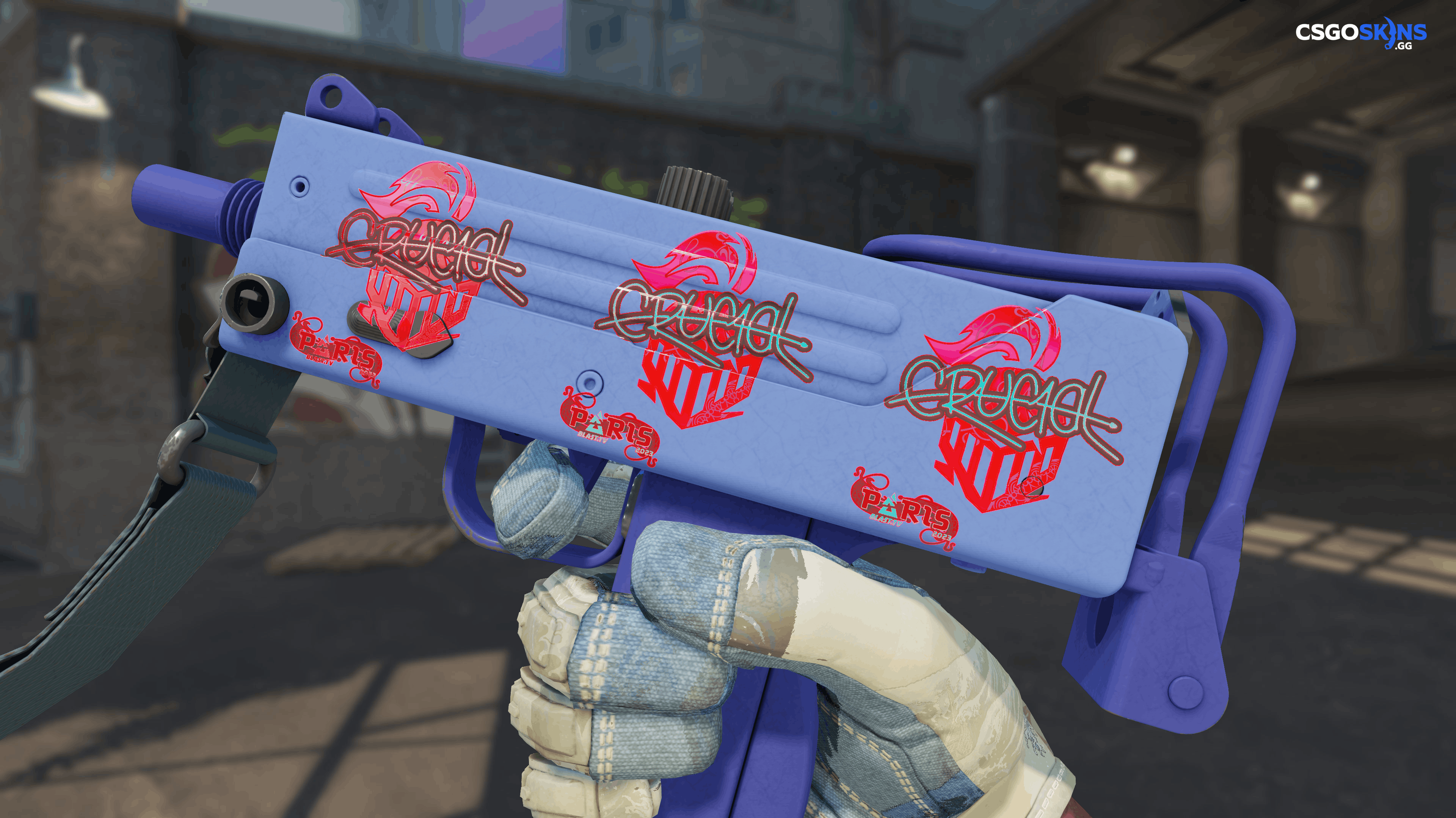 Sticker | CRUC1AL (Holo) | Paris 2023 Artwork