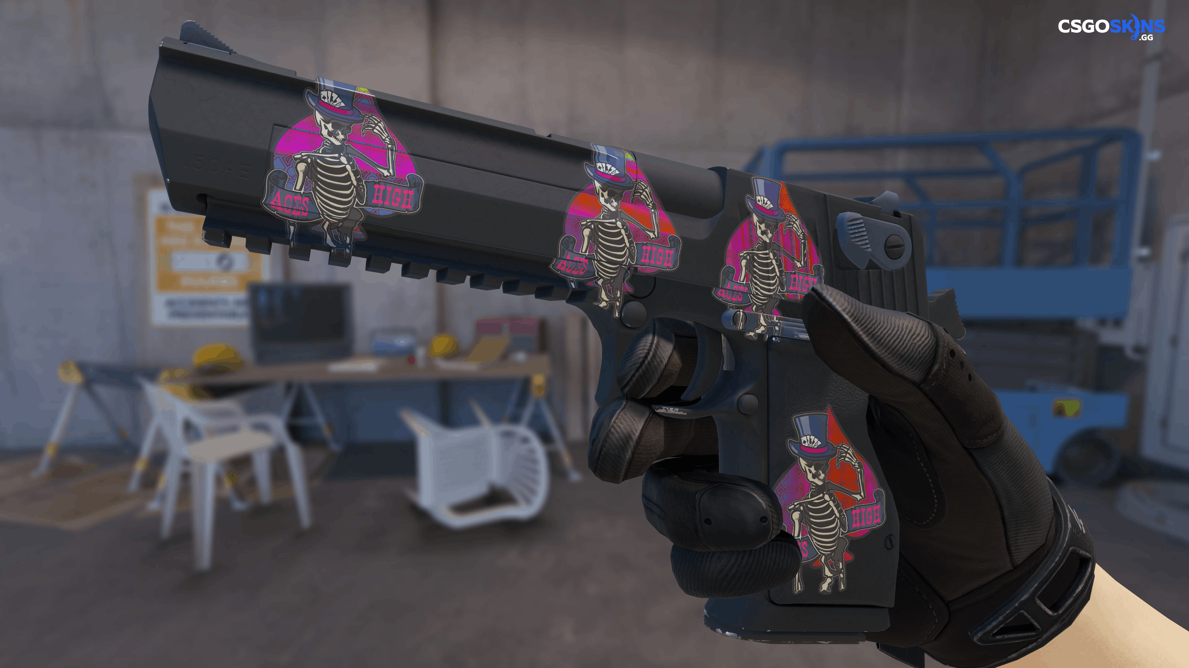 Sticker | Aces High (Holo) Artwork