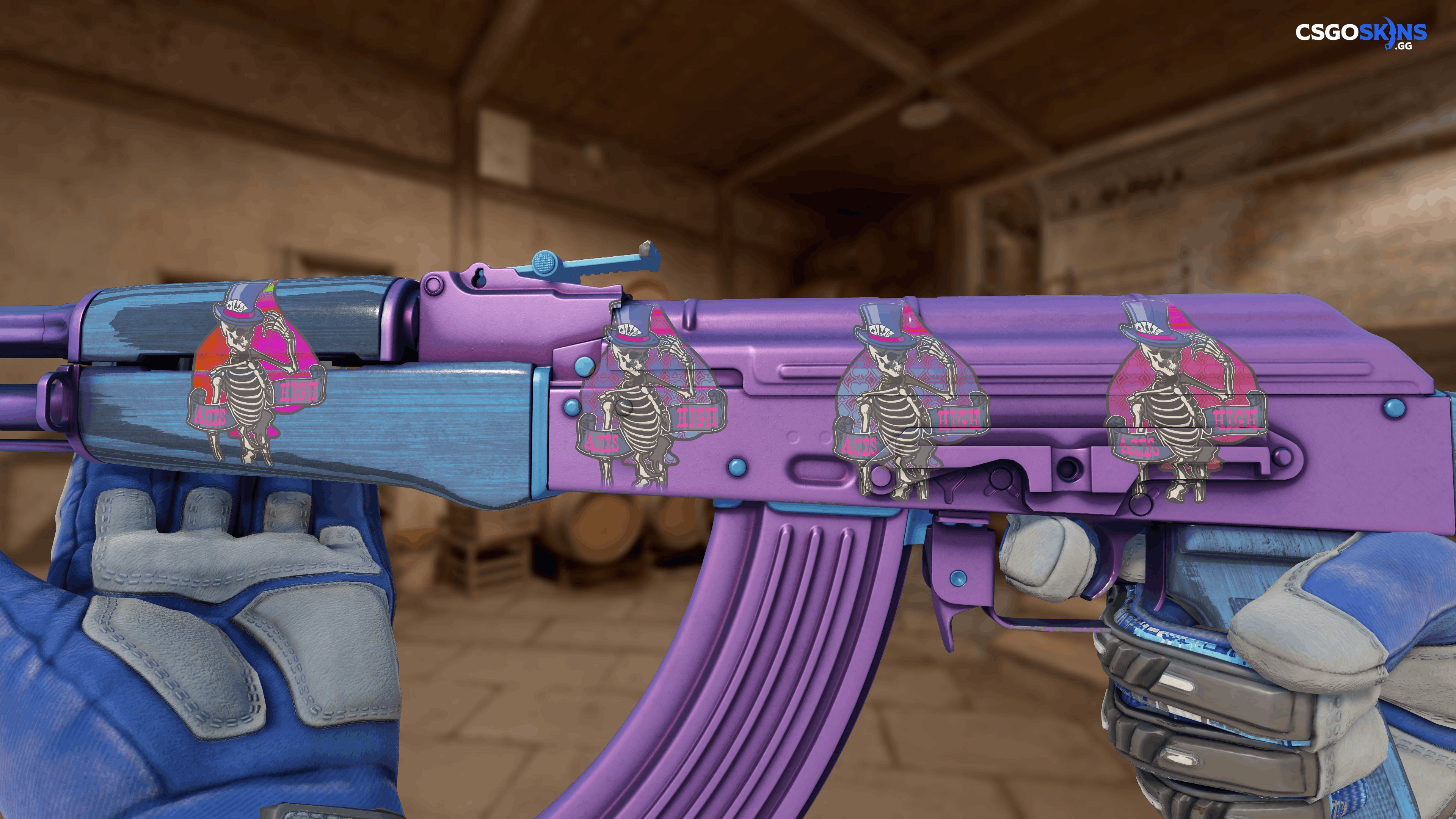 Sticker | Aces High (Holo) Artwork