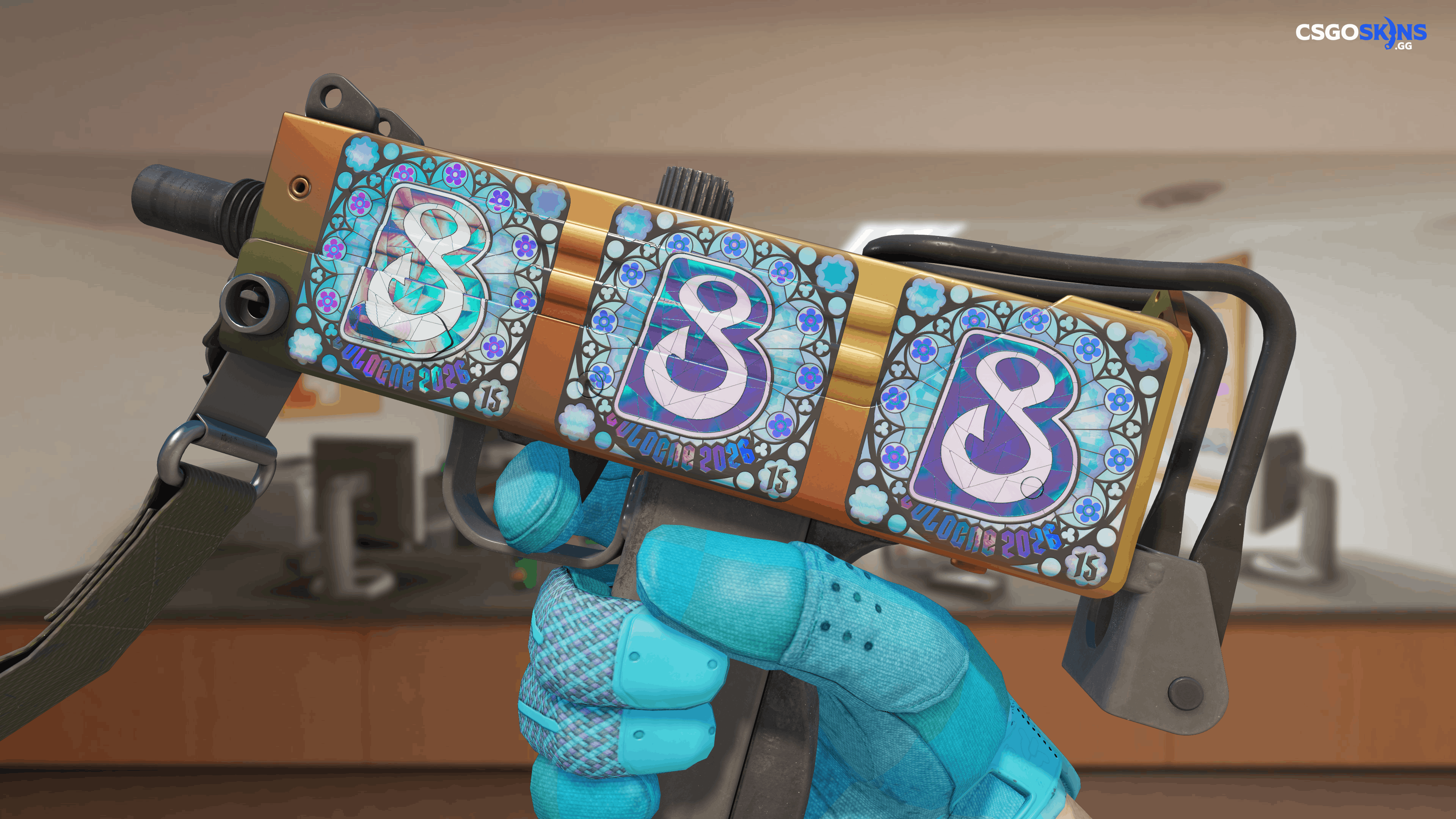 Sticker | B8 (Holo, Ranked) | Cologne 2026 Artwork