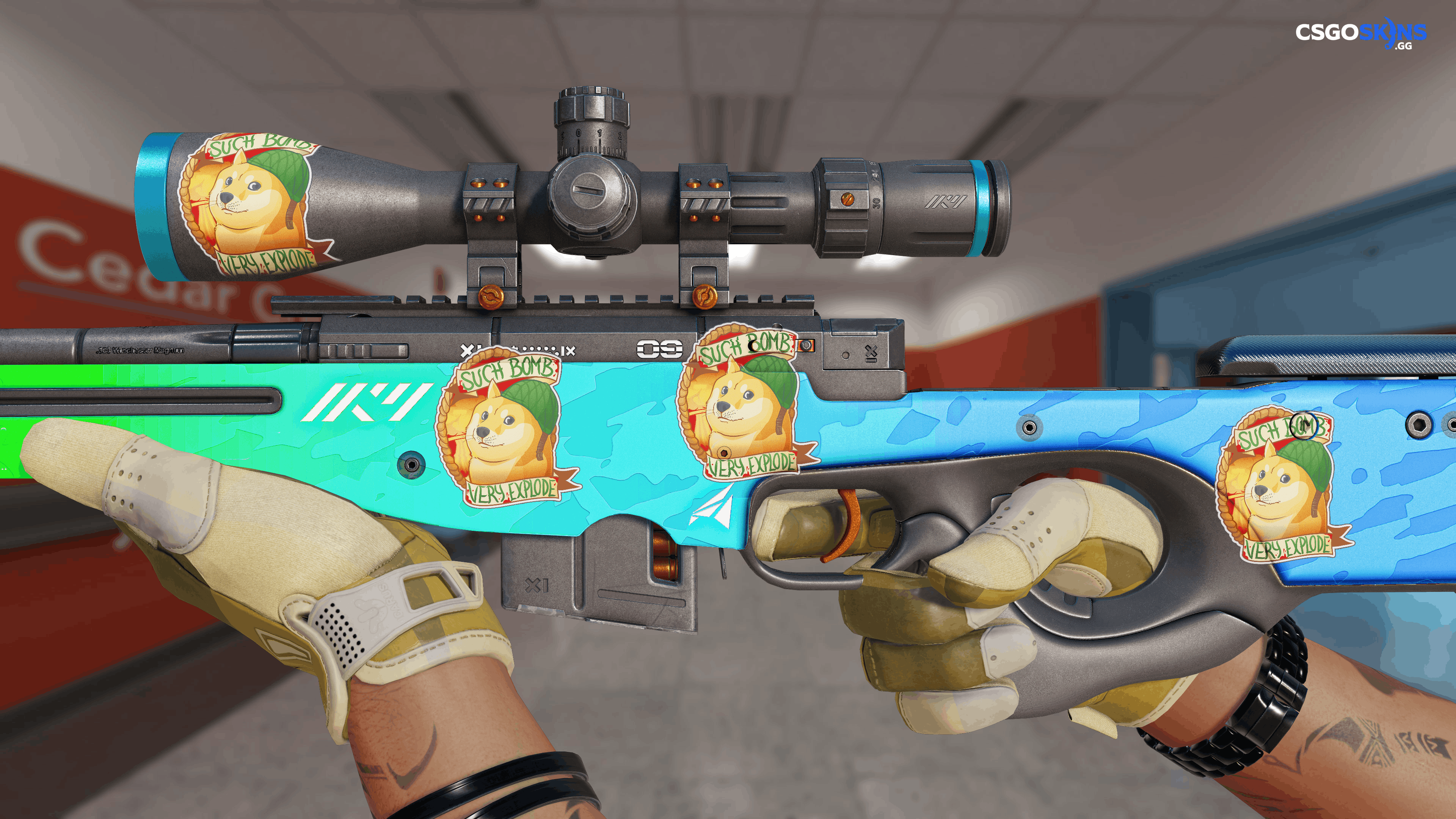 Sticker | Bomb Doge Artwork