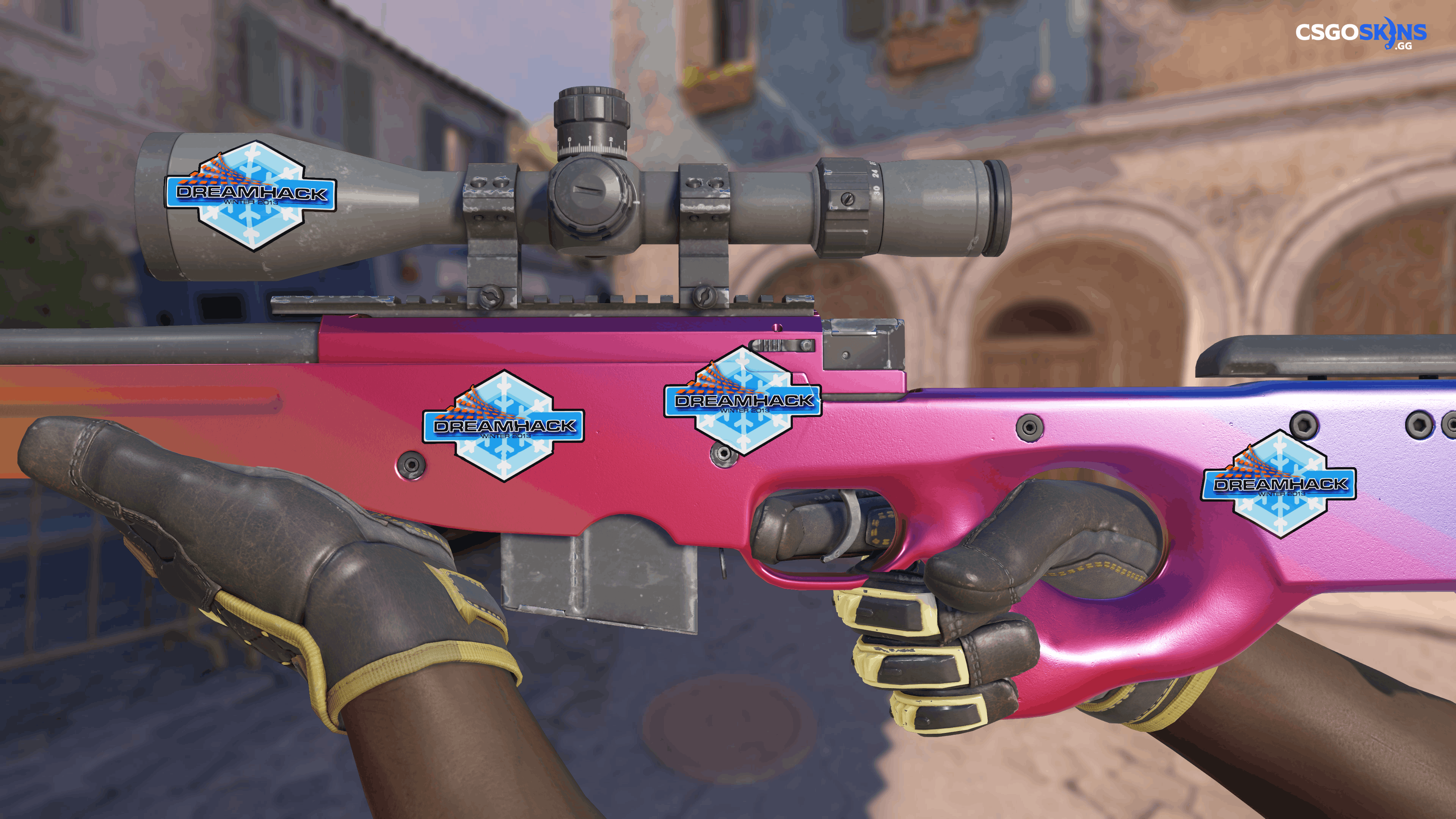 Sticker | Blue Snowflake Artwork