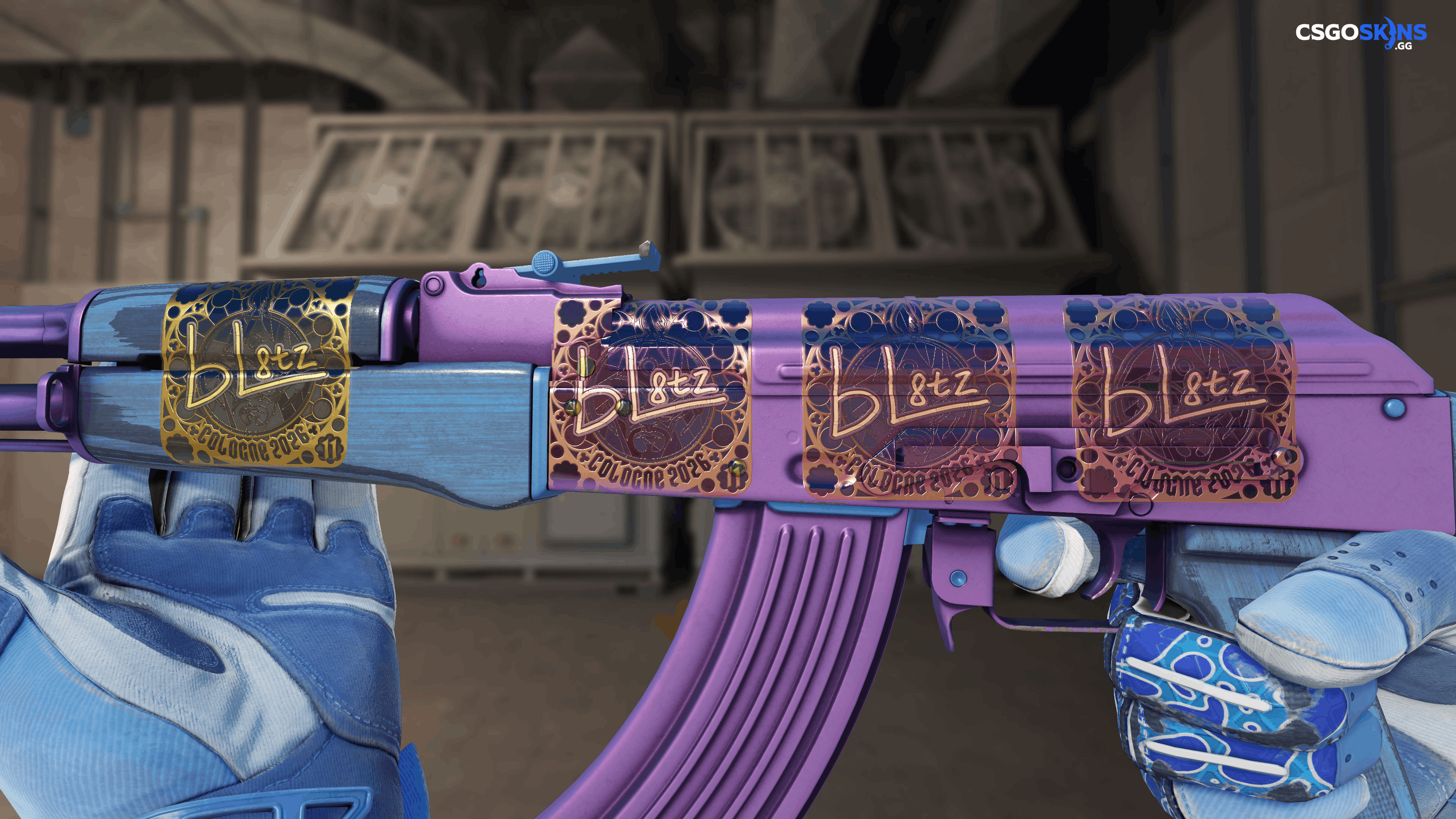 Sticker | bLitz (Gold, Ranked) | Cologne 2026 Artwork