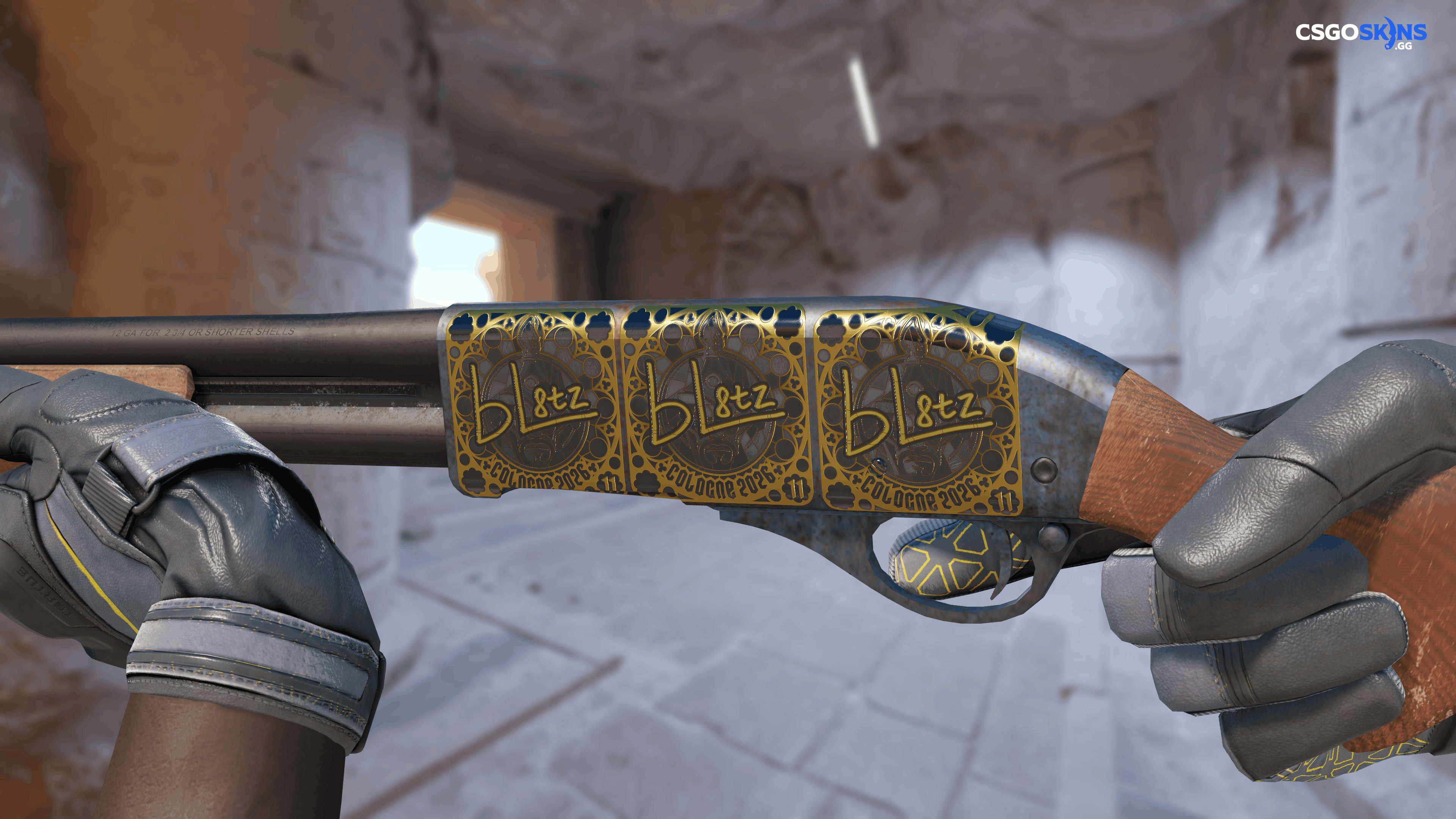 Sticker | bLitz (Gold, Ranked) | Cologne 2026 Artwork
