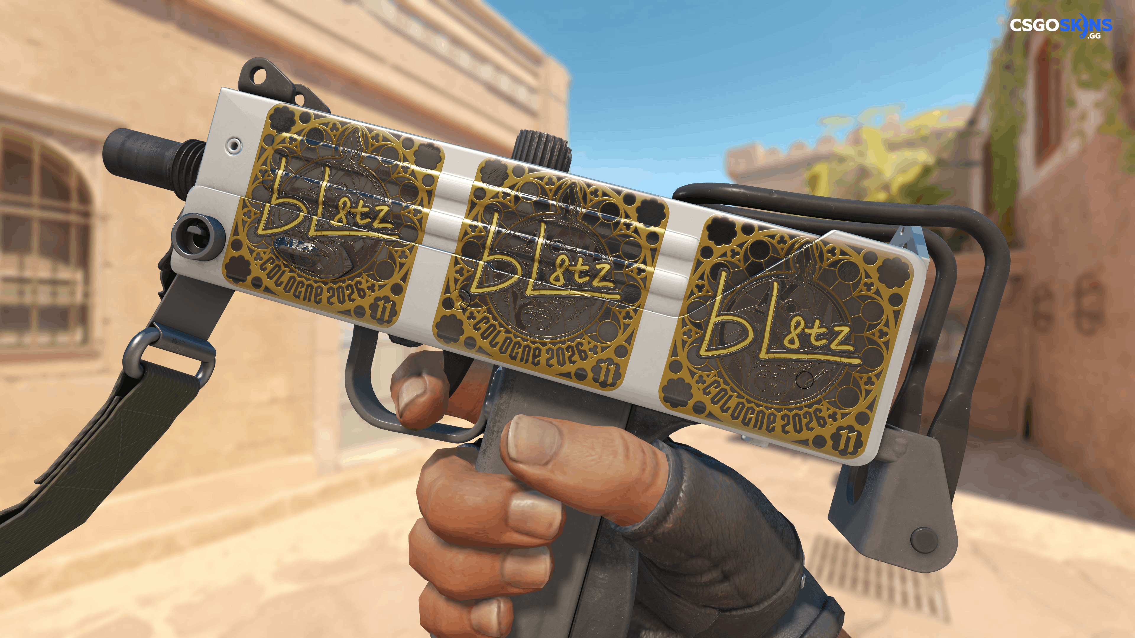 Sticker | bLitz (Gold, Ranked) | Cologne 2026 Artwork