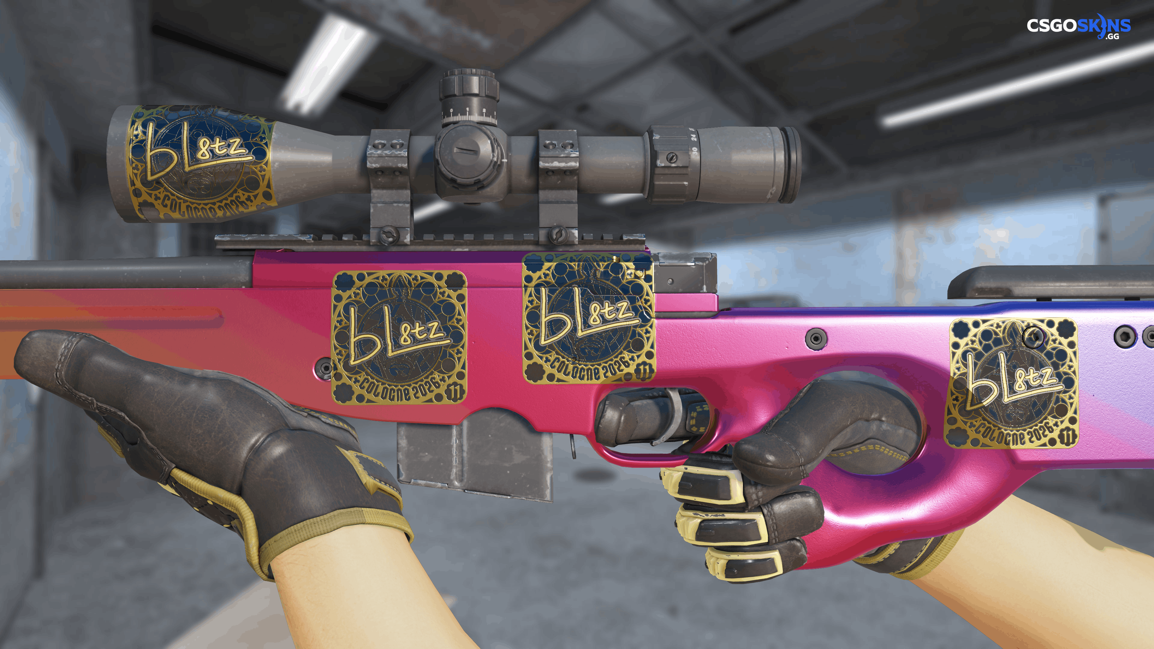 Sticker | bLitz (Gold, Ranked) | Cologne 2026 Artwork