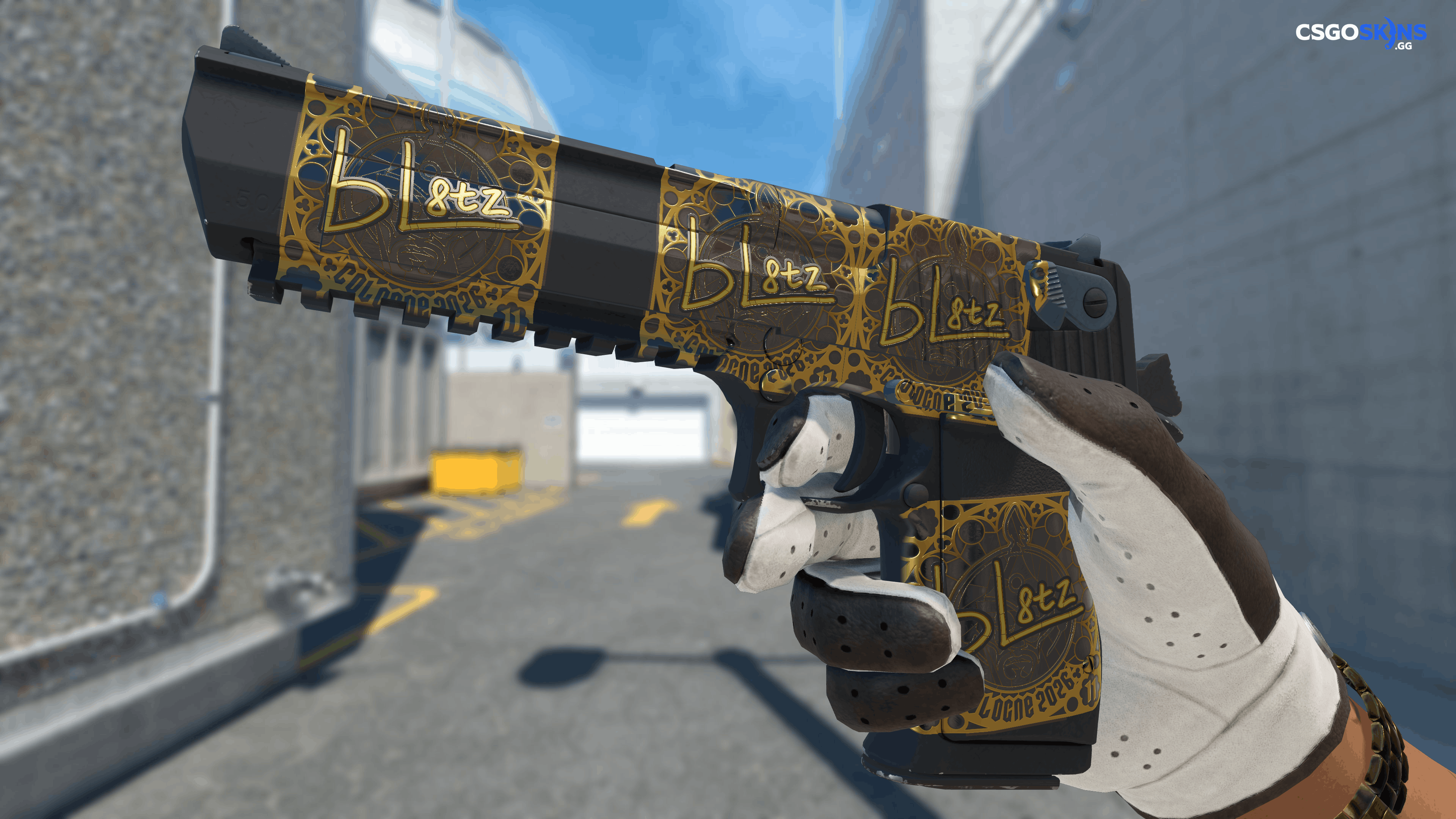 Sticker | bLitz (Gold, Ranked) | Cologne 2026 Artwork