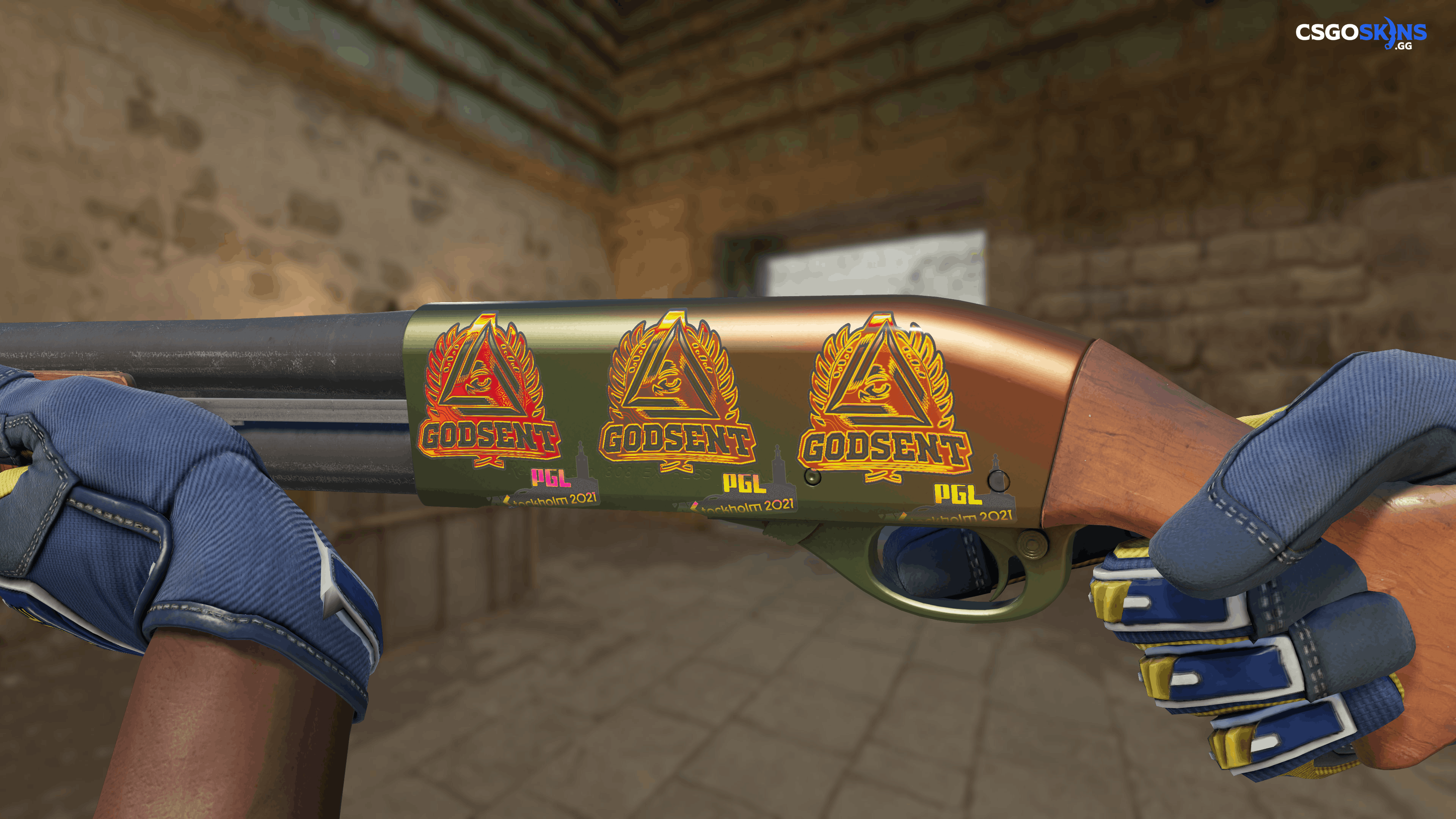 Sticker | GODSENT (Holo) | Stockholm 2021 Artwork
