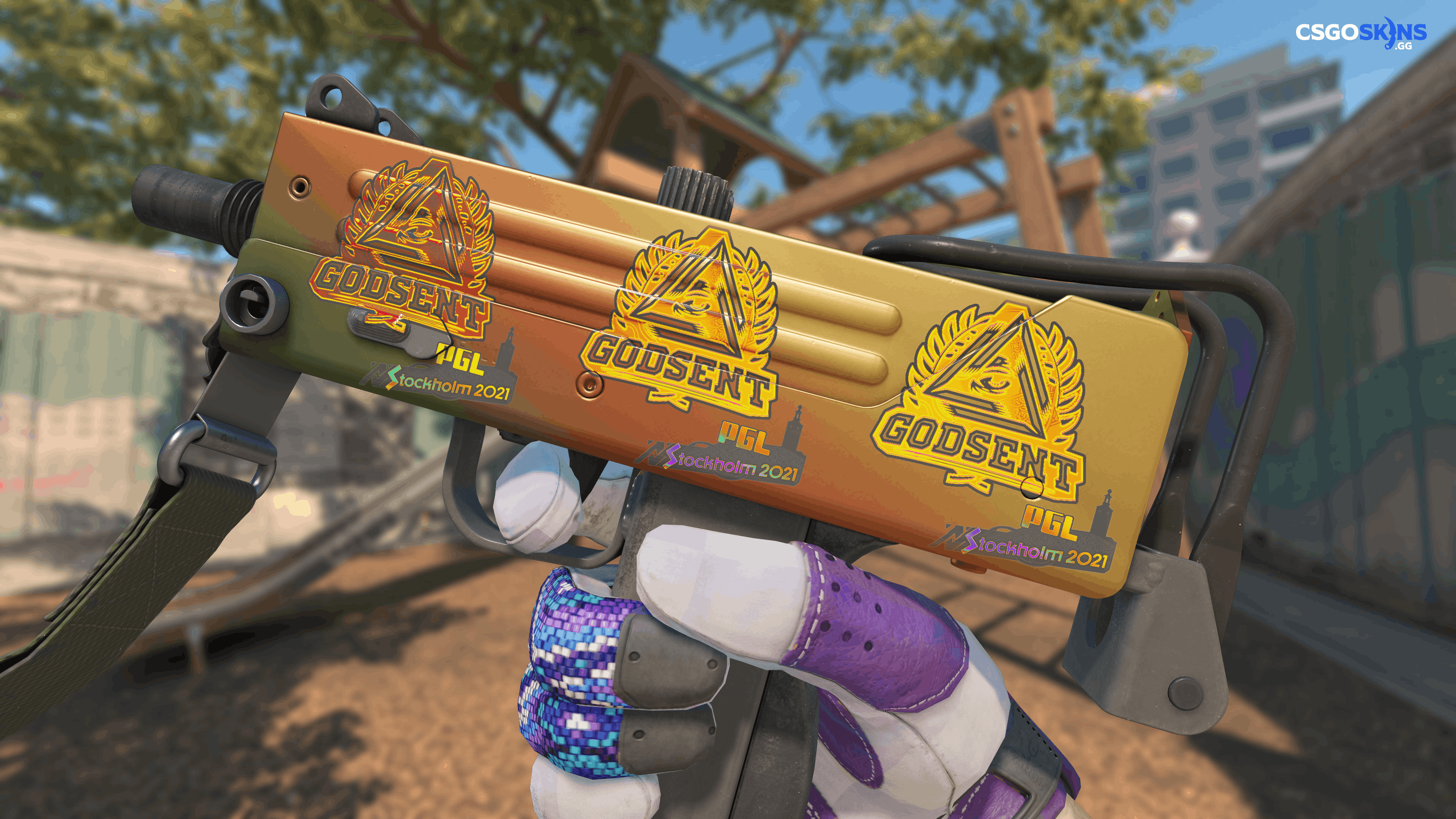 Sticker | GODSENT (Holo) | Stockholm 2021 Artwork