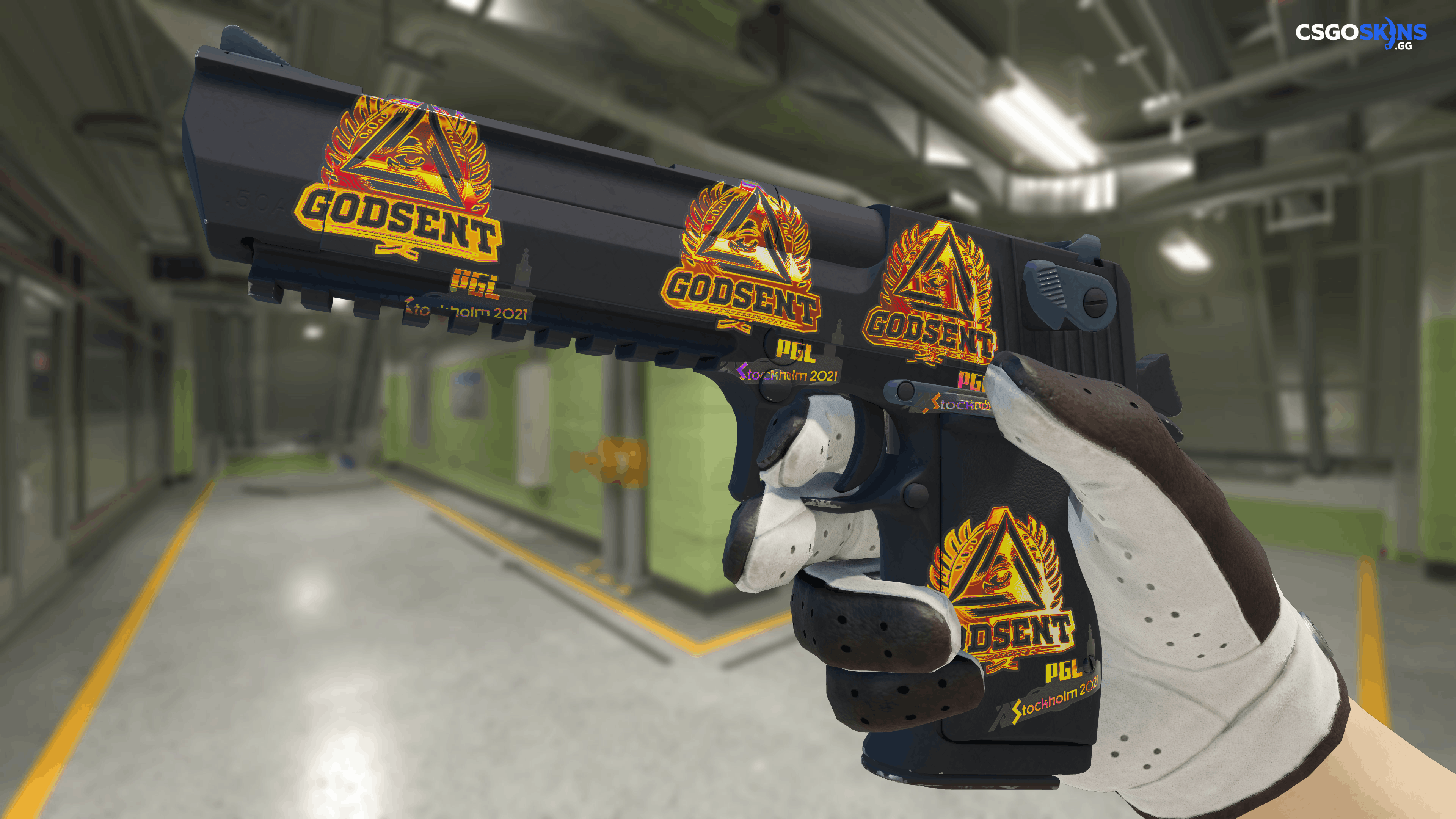 Sticker | GODSENT (Holo) | Stockholm 2021 Artwork