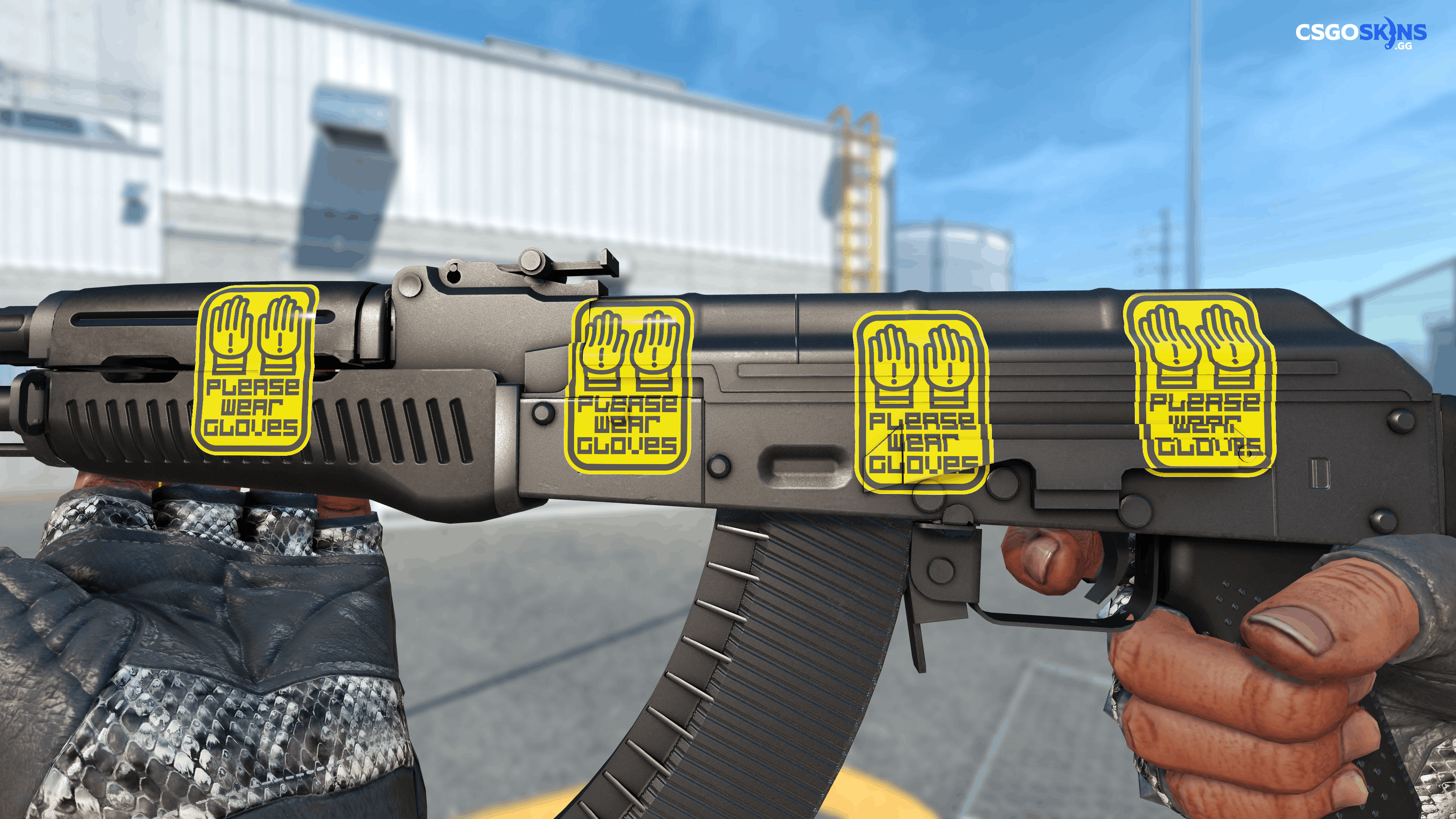 Sticker | Gloves On Artwork