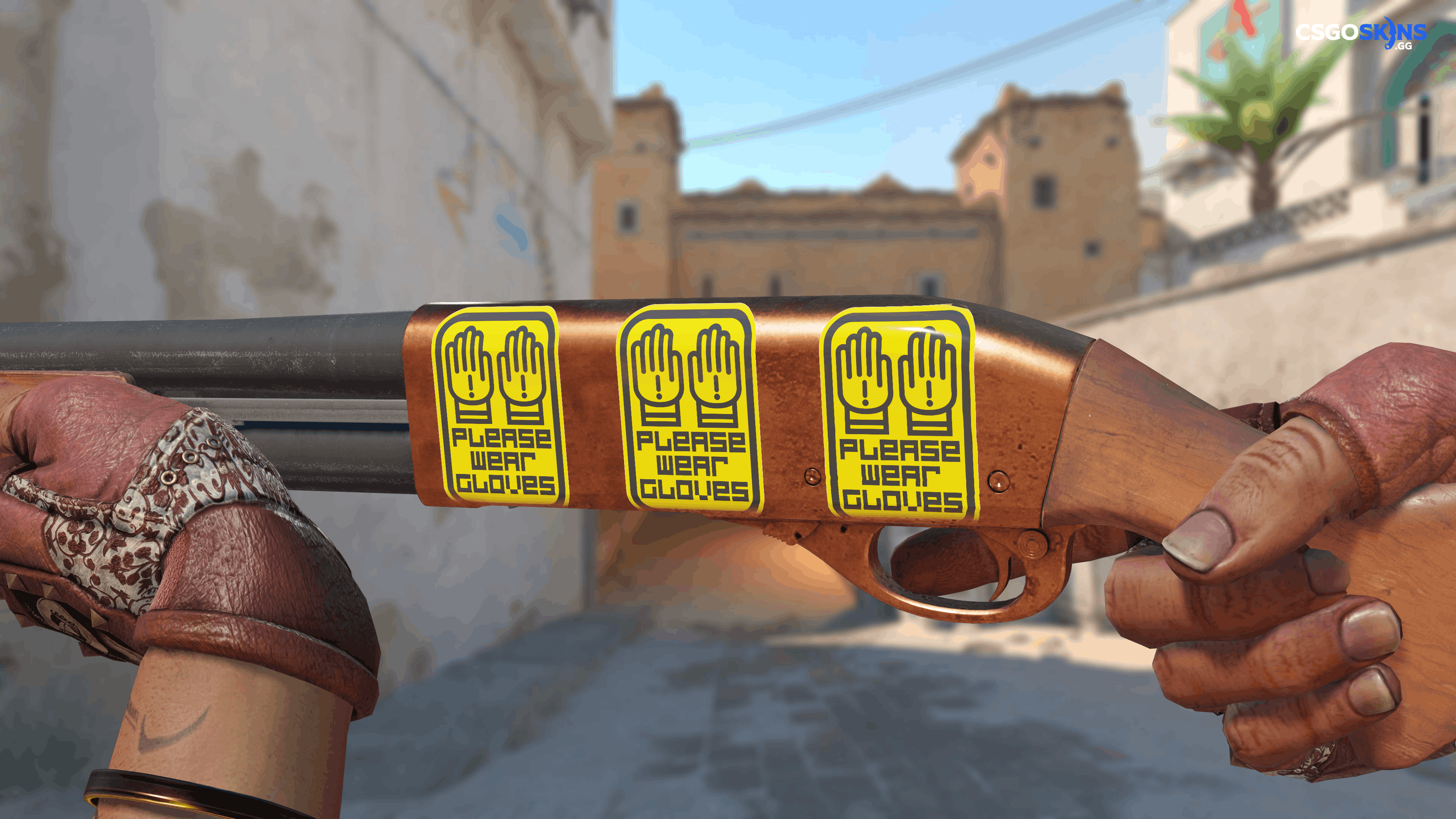 Sticker | Gloves On Artwork