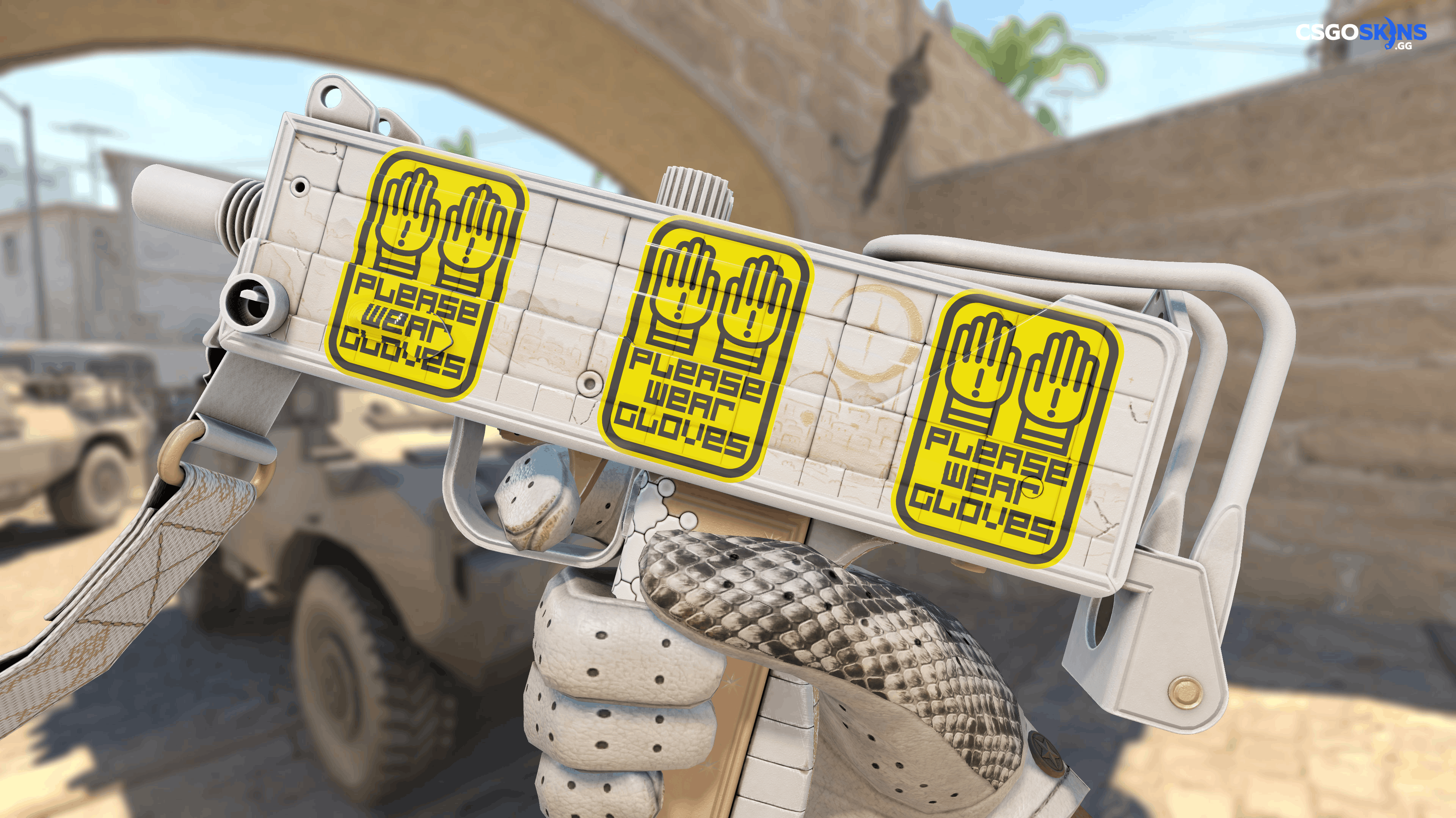 Sticker | Gloves On Artwork