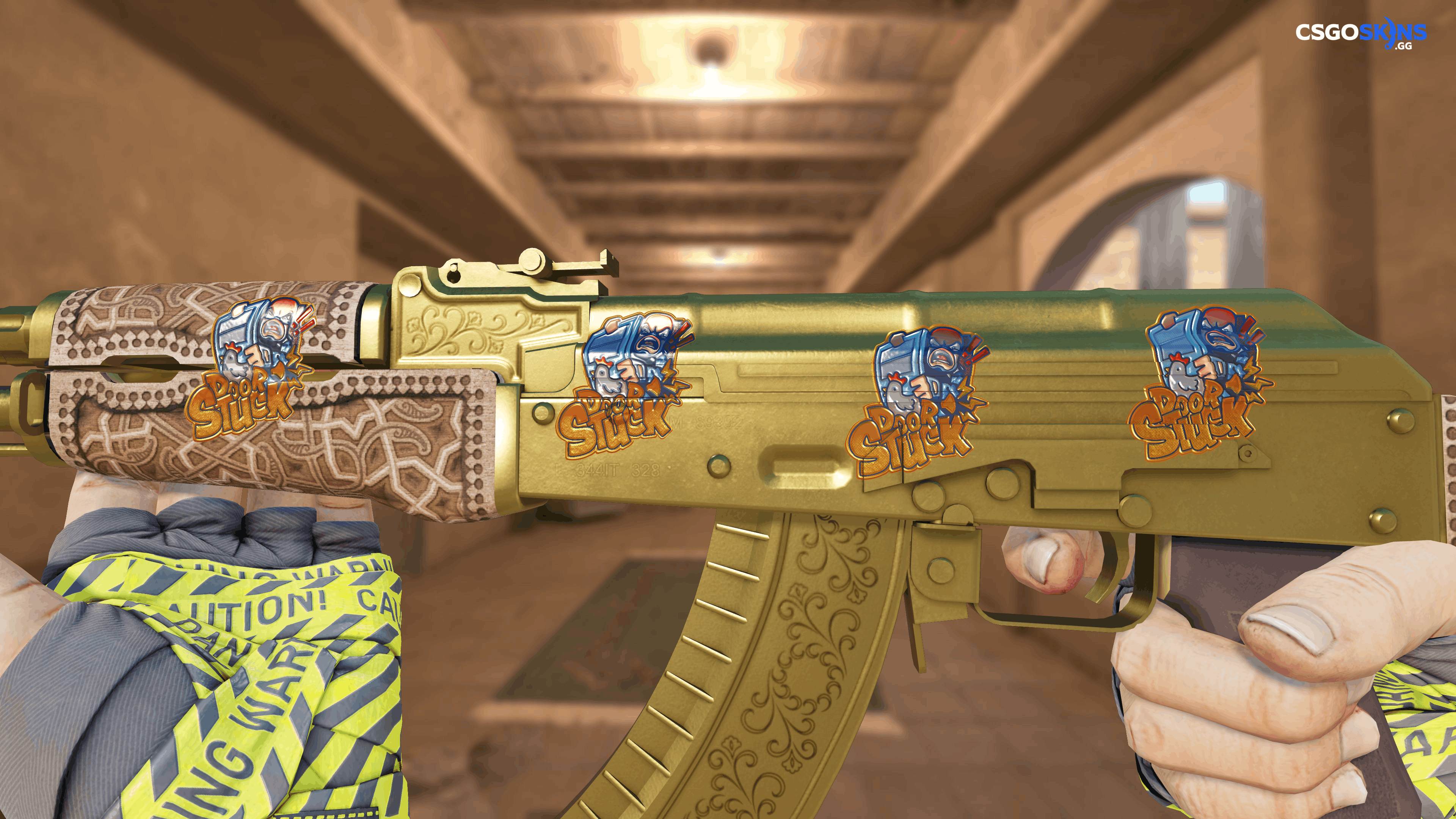 Sticker | Door Stuck (Foil) Artwork