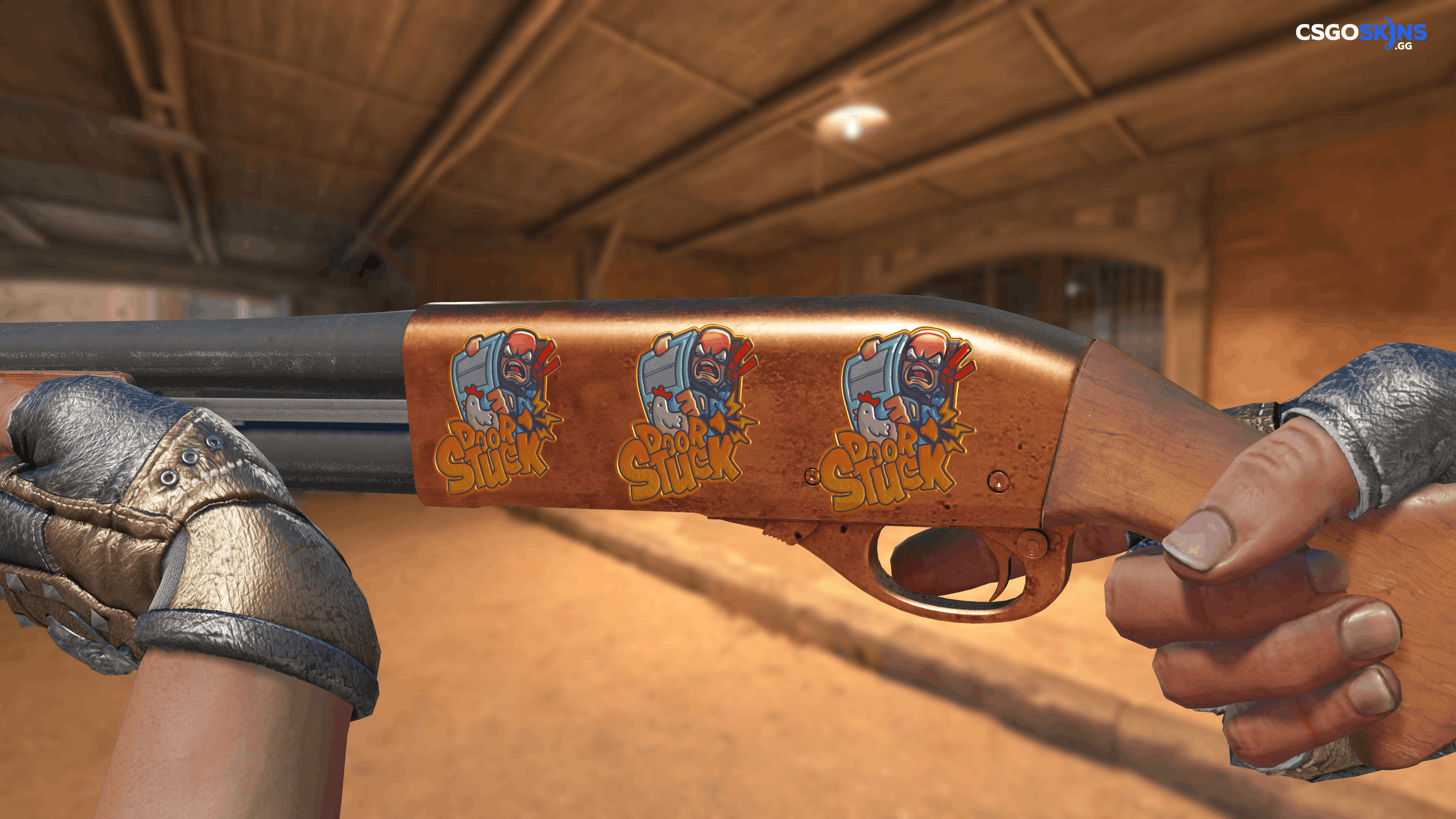 Sticker | Door Stuck (Foil) Artwork