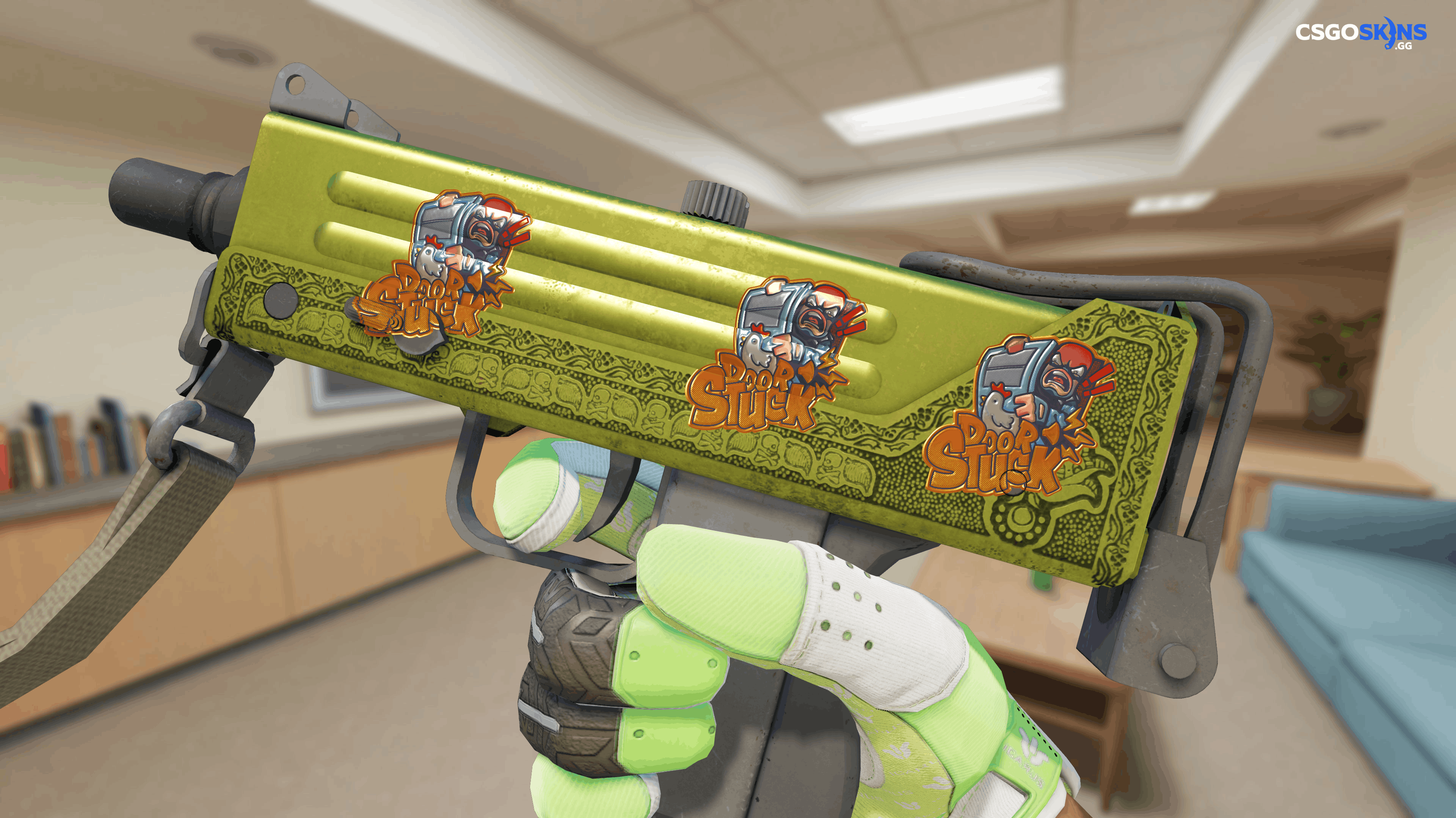 Sticker | Door Stuck (Foil) Artwork