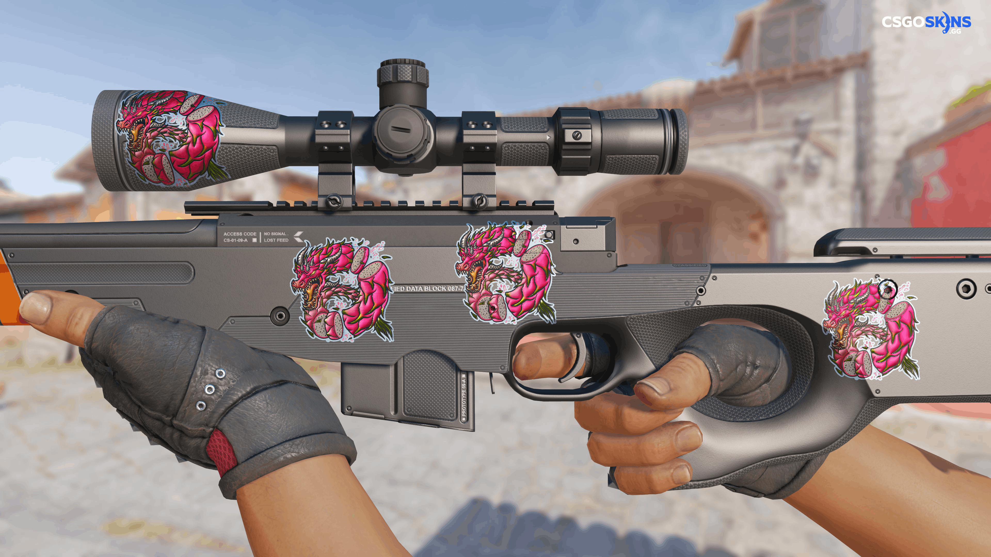 Sticker | Dragon Fruit (Foil) Artwork