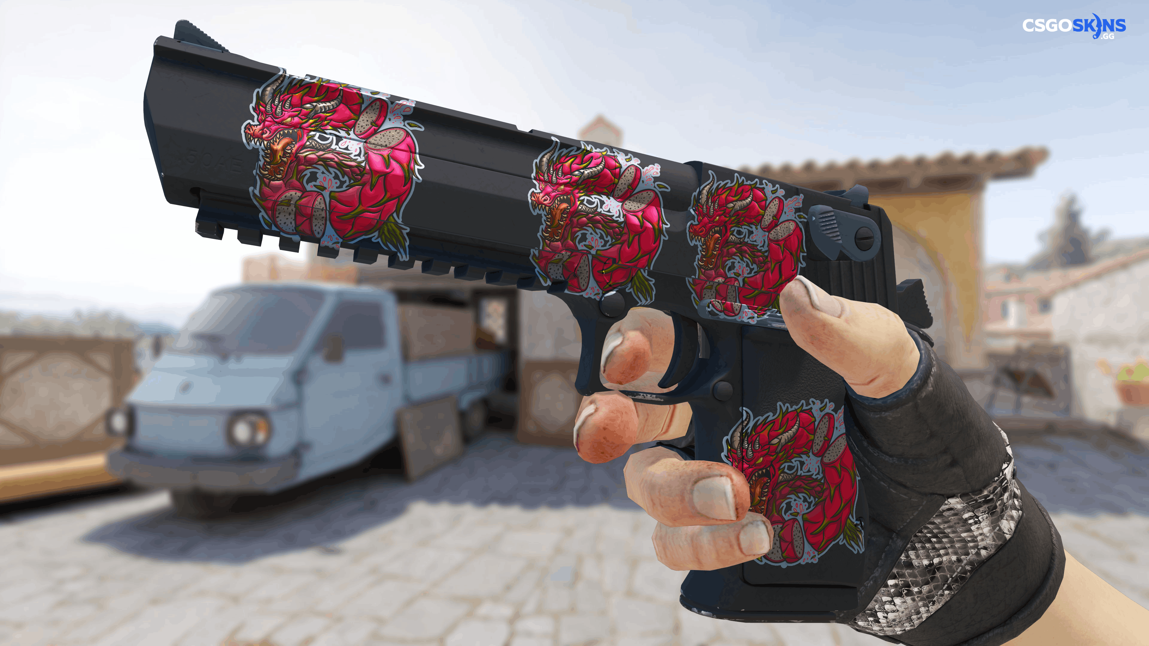 Sticker | Dragon Fruit (Foil) Artwork