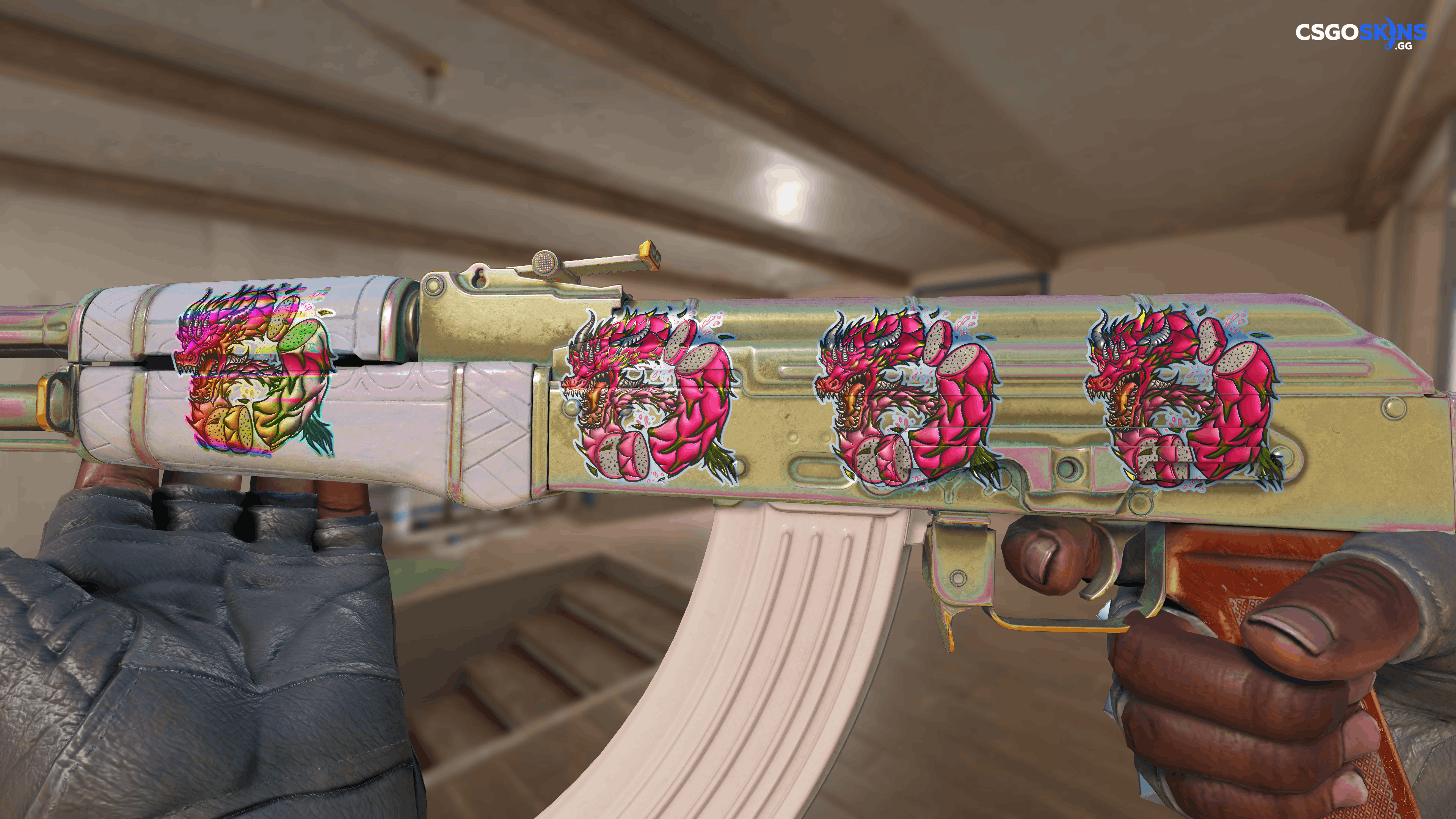 Sticker | Dragon Fruit (Foil) Artwork