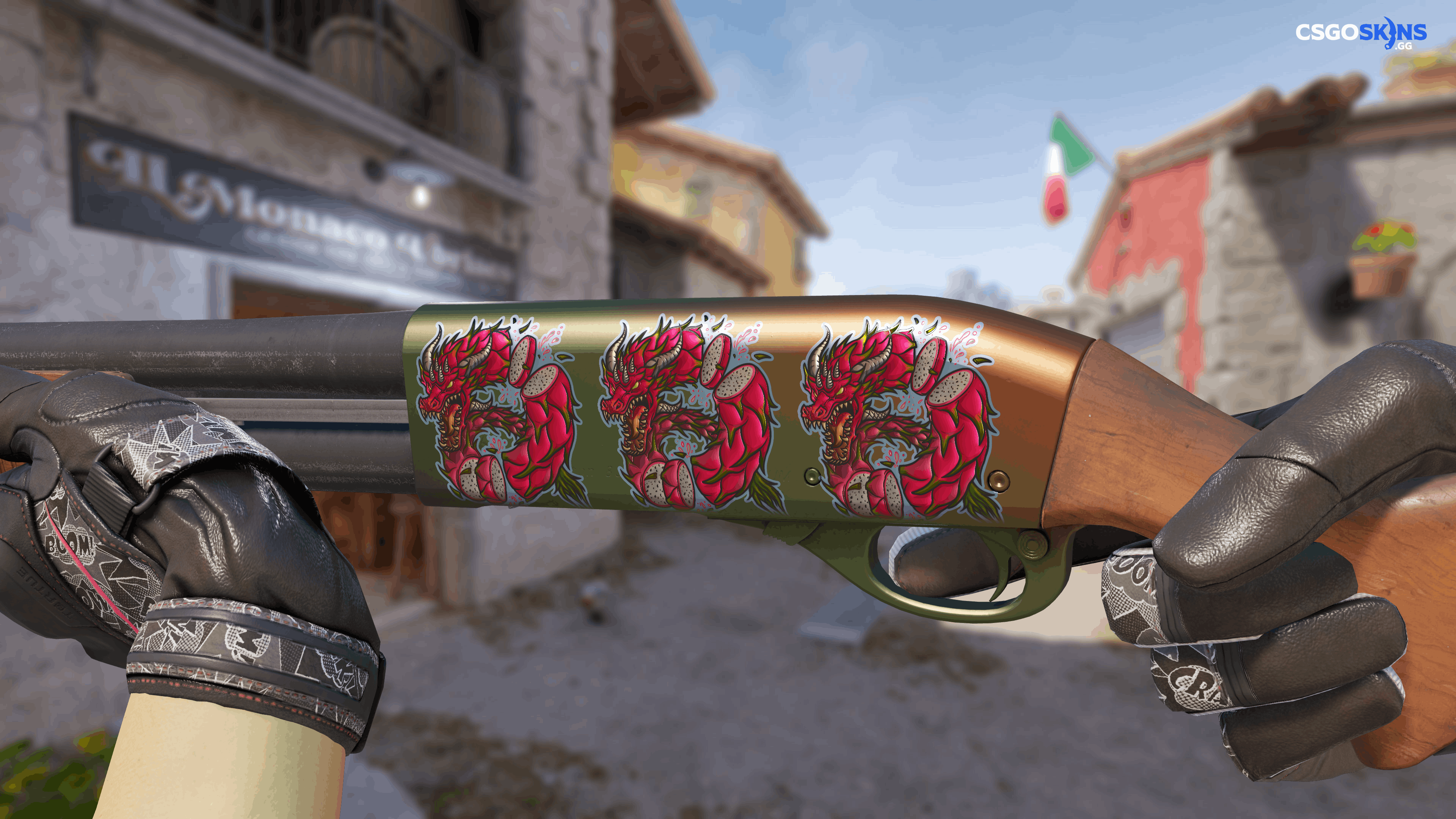 Sticker | Dragon Fruit (Foil) Artwork