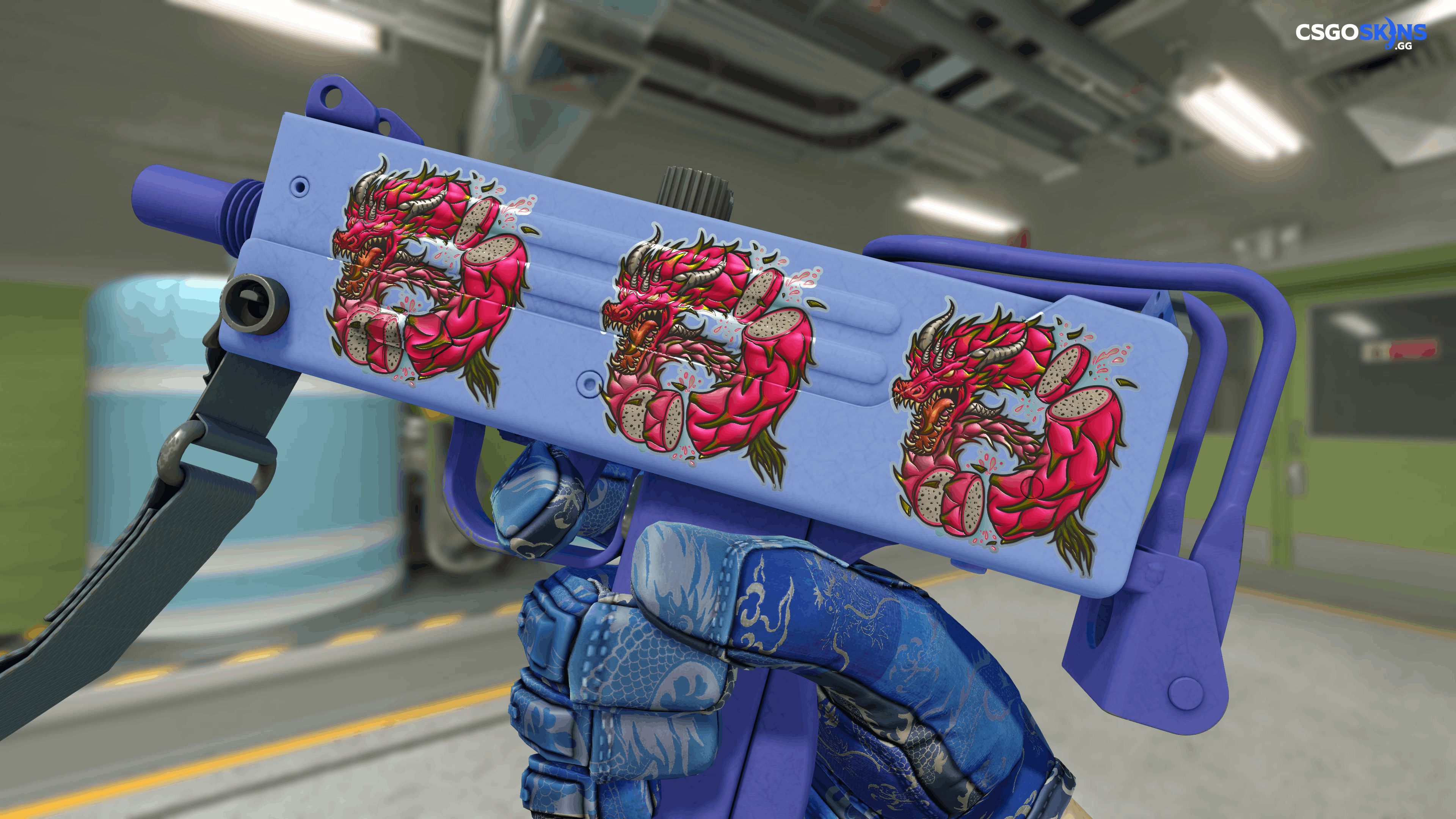 Sticker | Dragon Fruit (Foil) Artwork