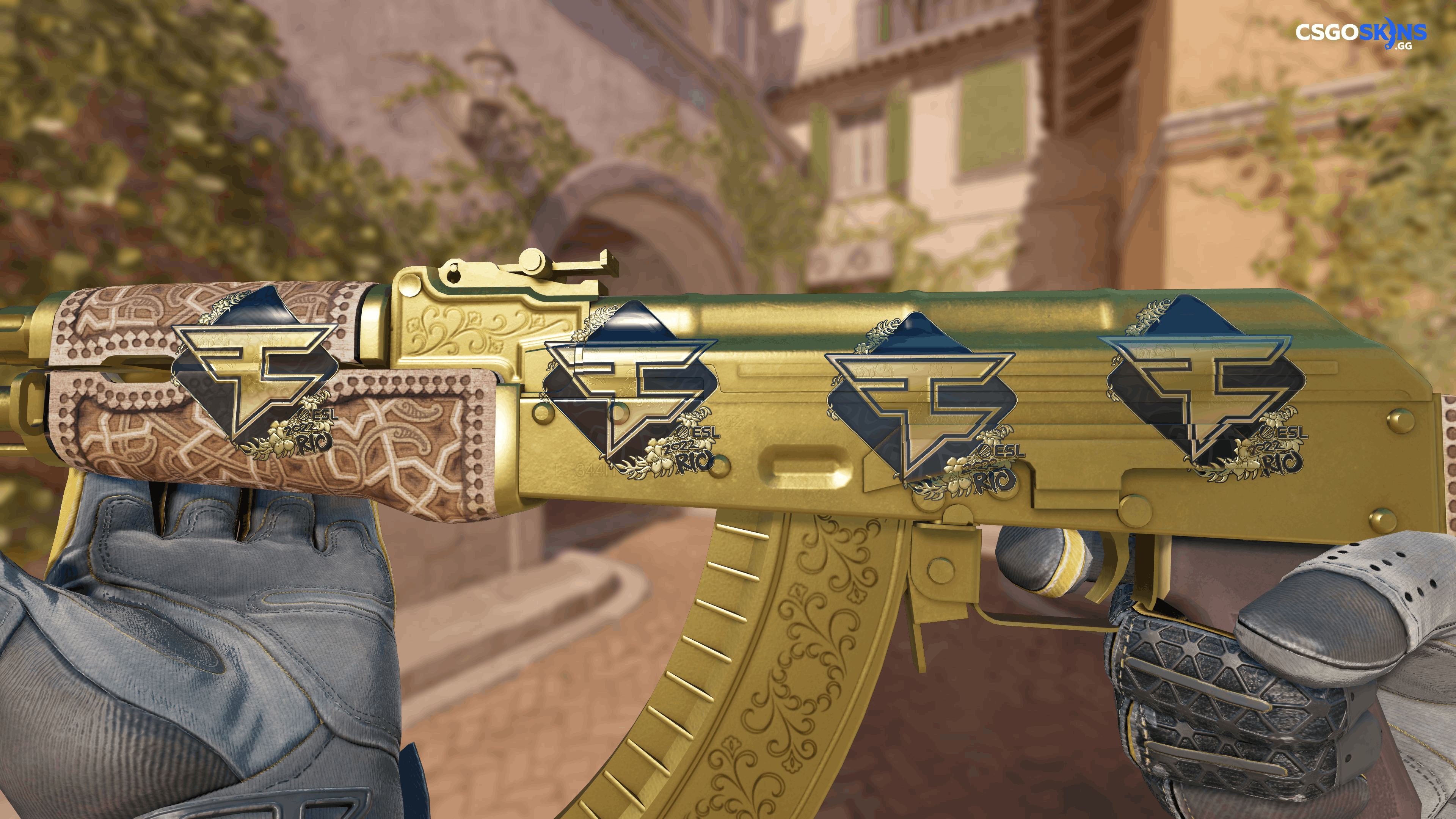 Sticker | FaZe Clan (Gold) | Rio 2022 Artwork