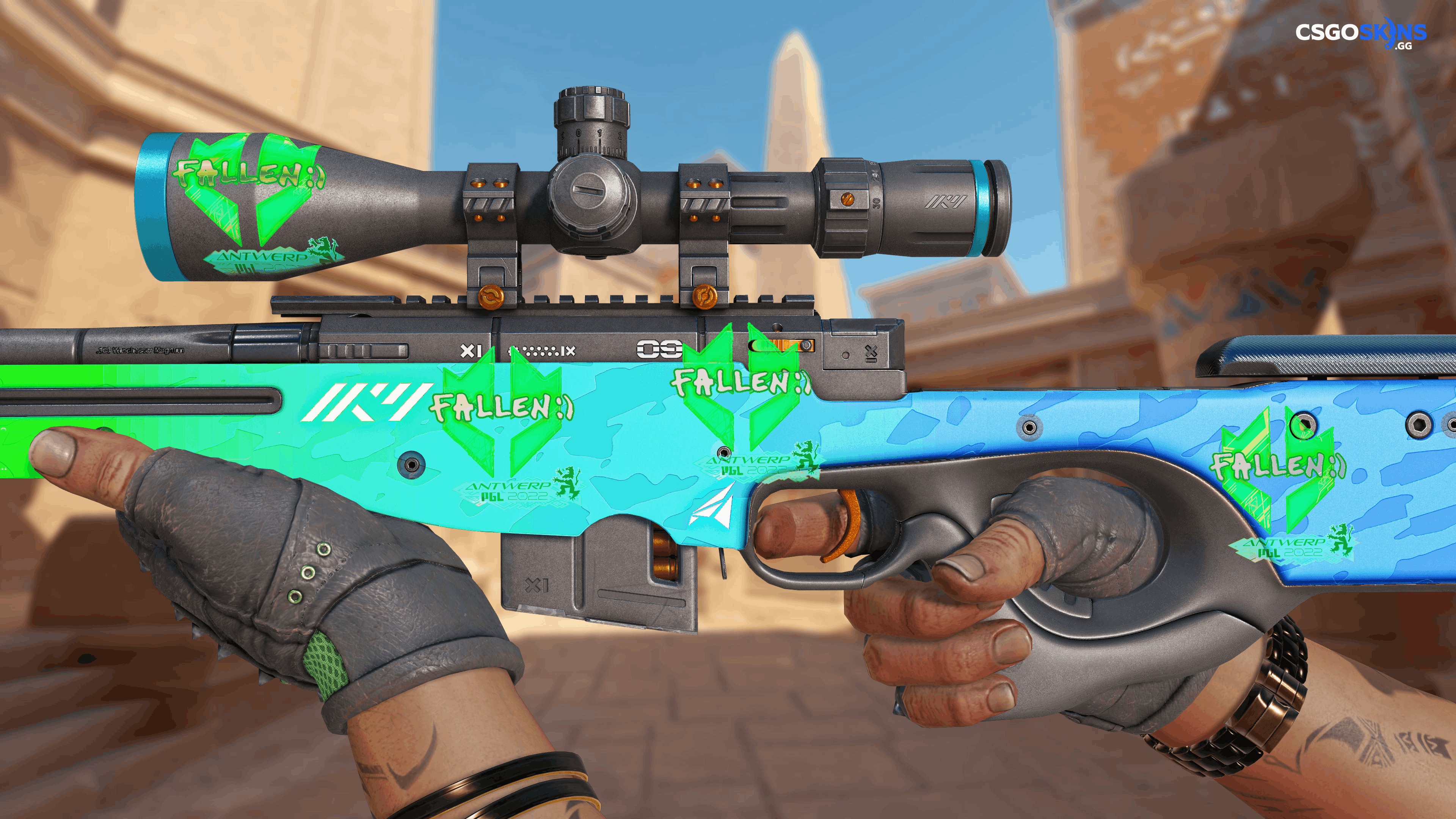 Sticker | FalleN (Holo) | Antwerp 2022 Artwork