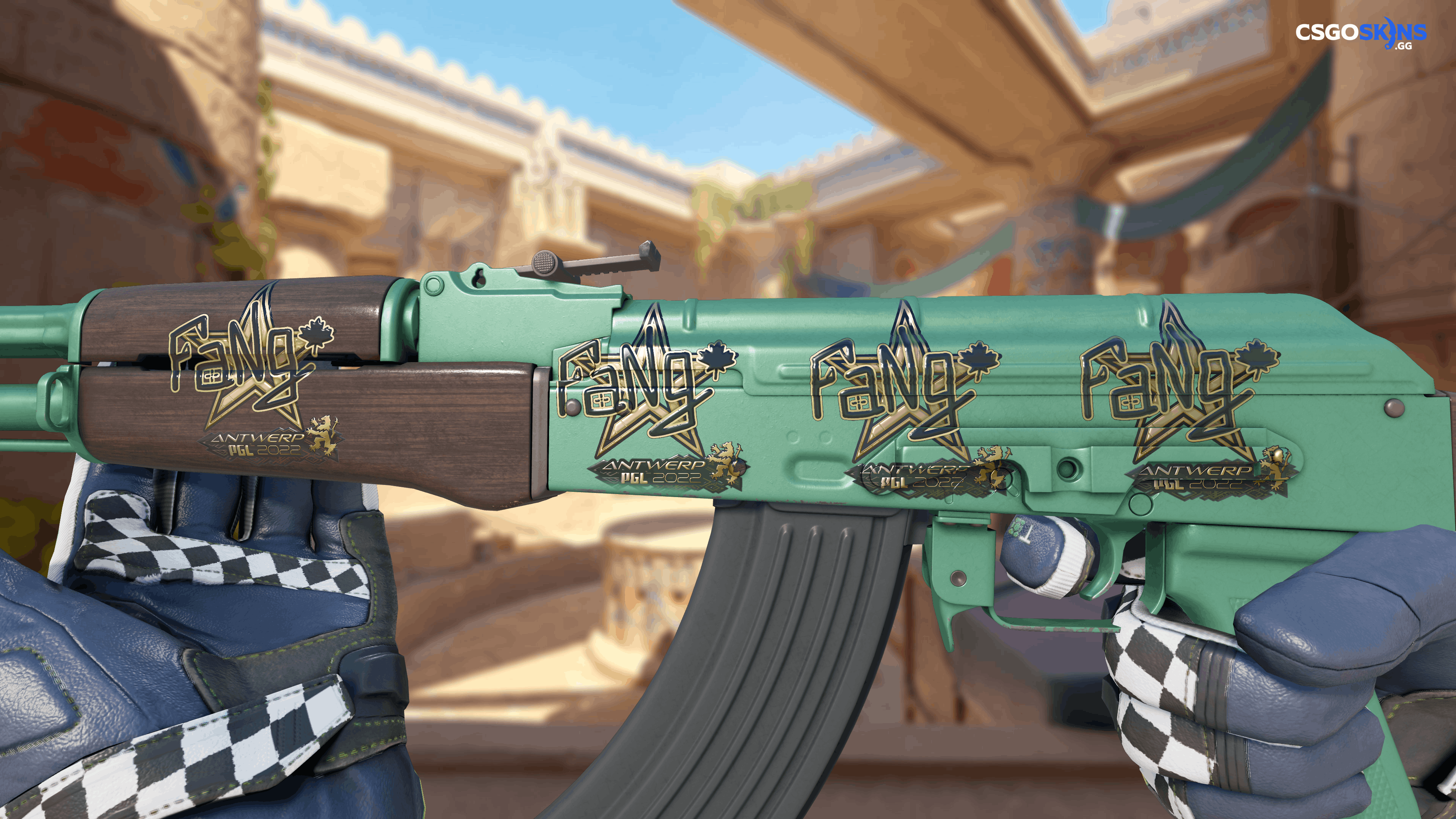 Sticker | FaNg (Gold) | Antwerp 2022 Artwork