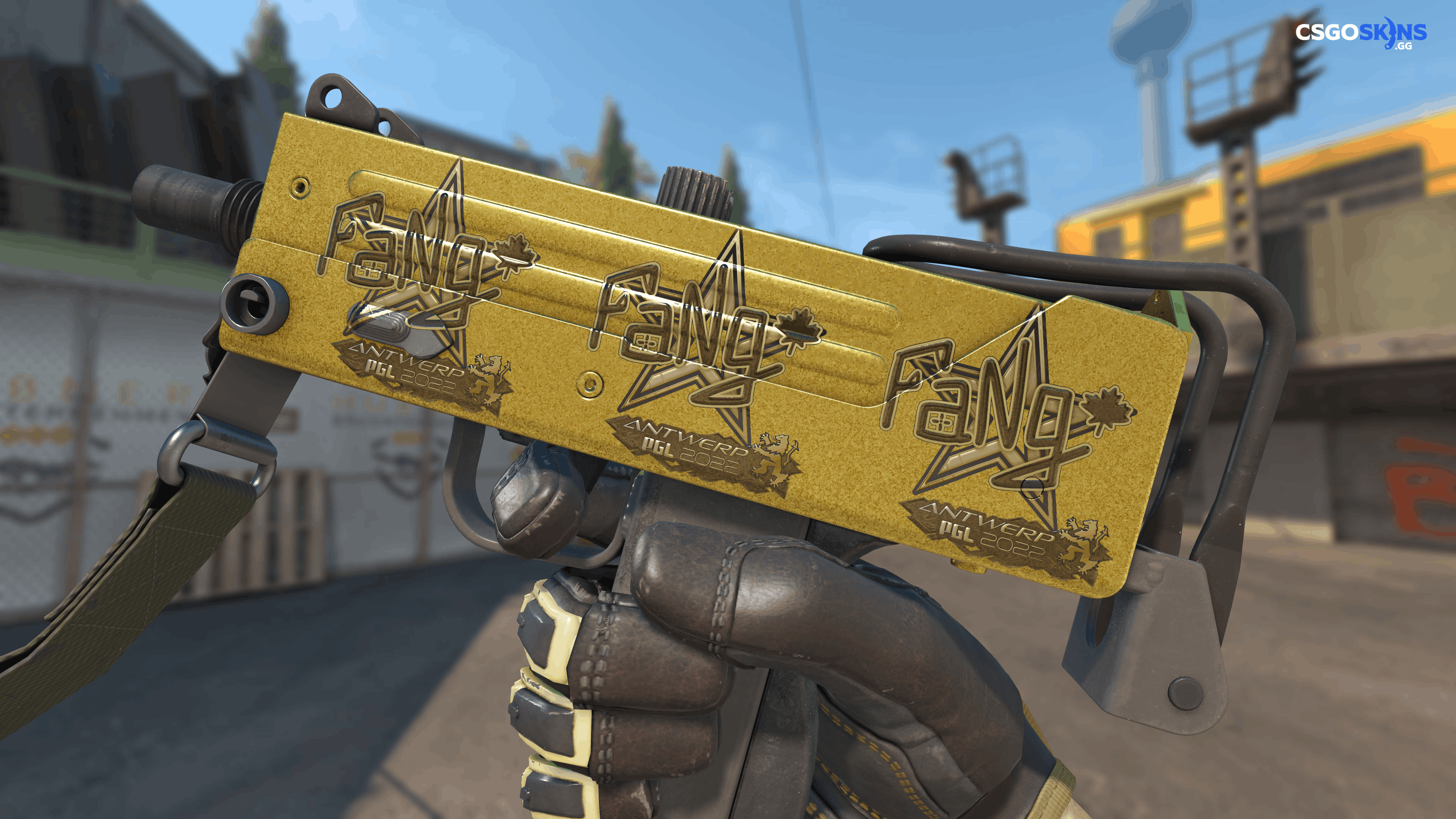 Sticker | FaNg (Gold) | Antwerp 2022 Artwork
