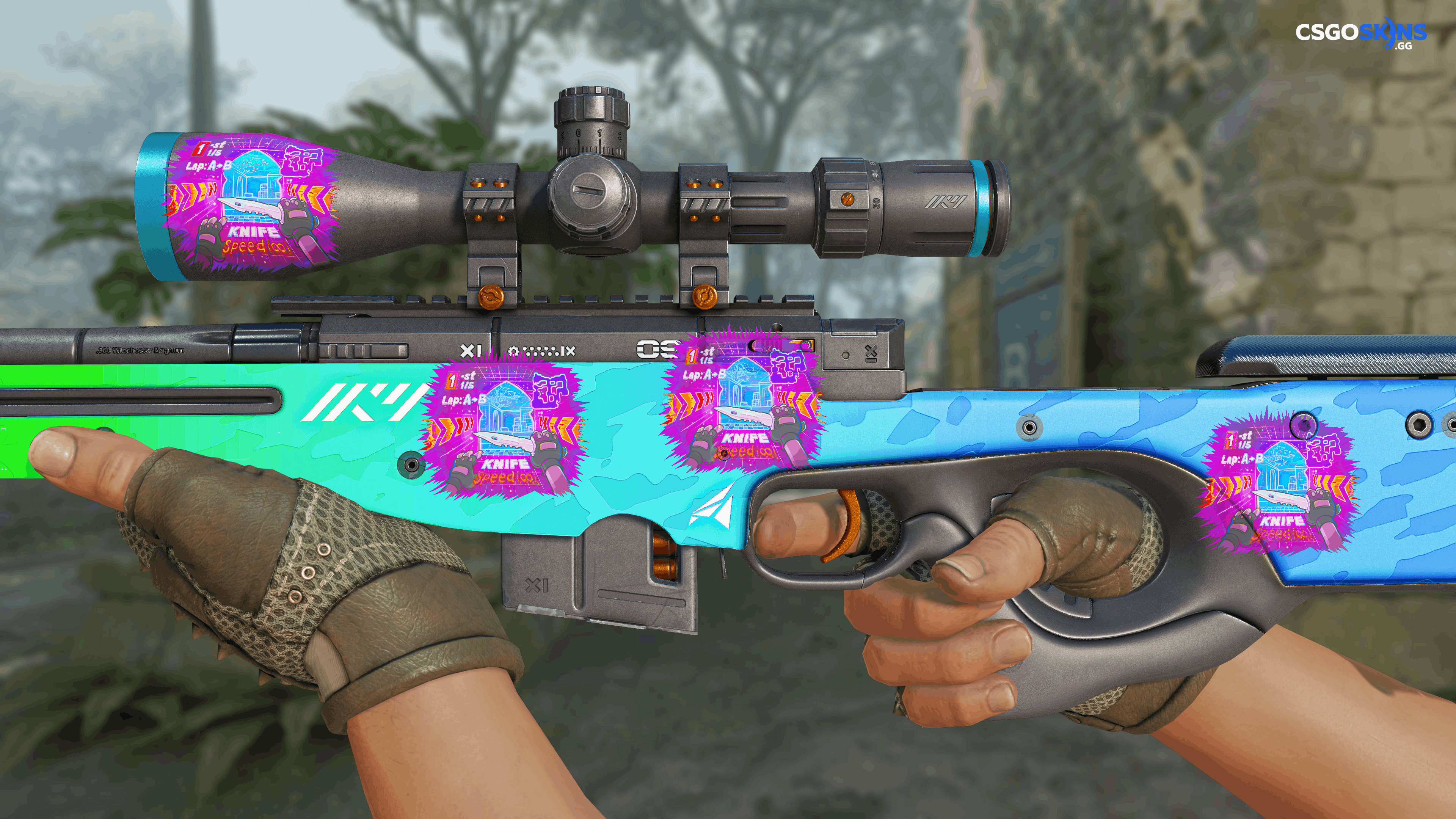 Sticker | First Lap (Holo) Artwork