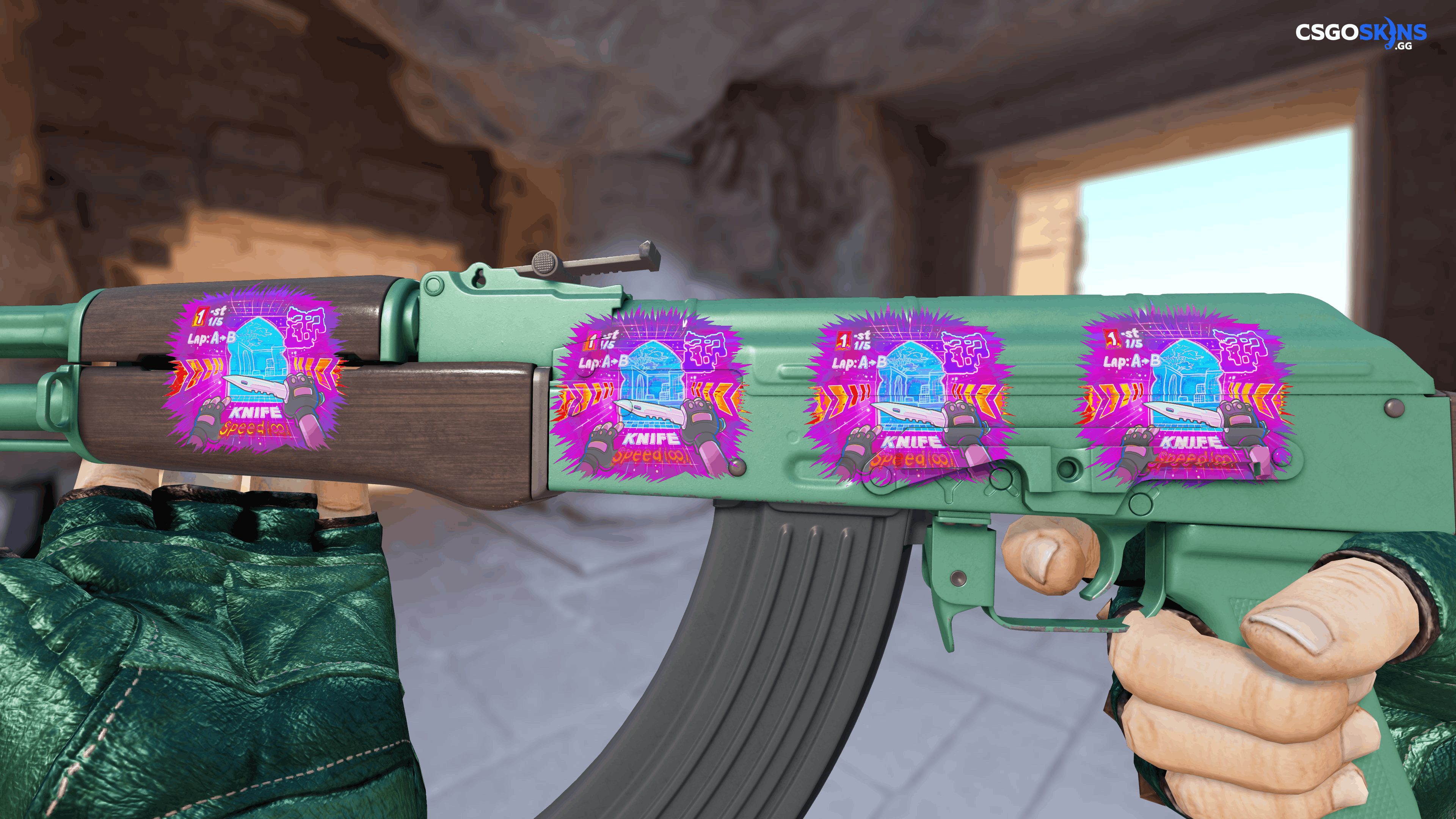 Sticker | First Lap (Holo) Artwork
