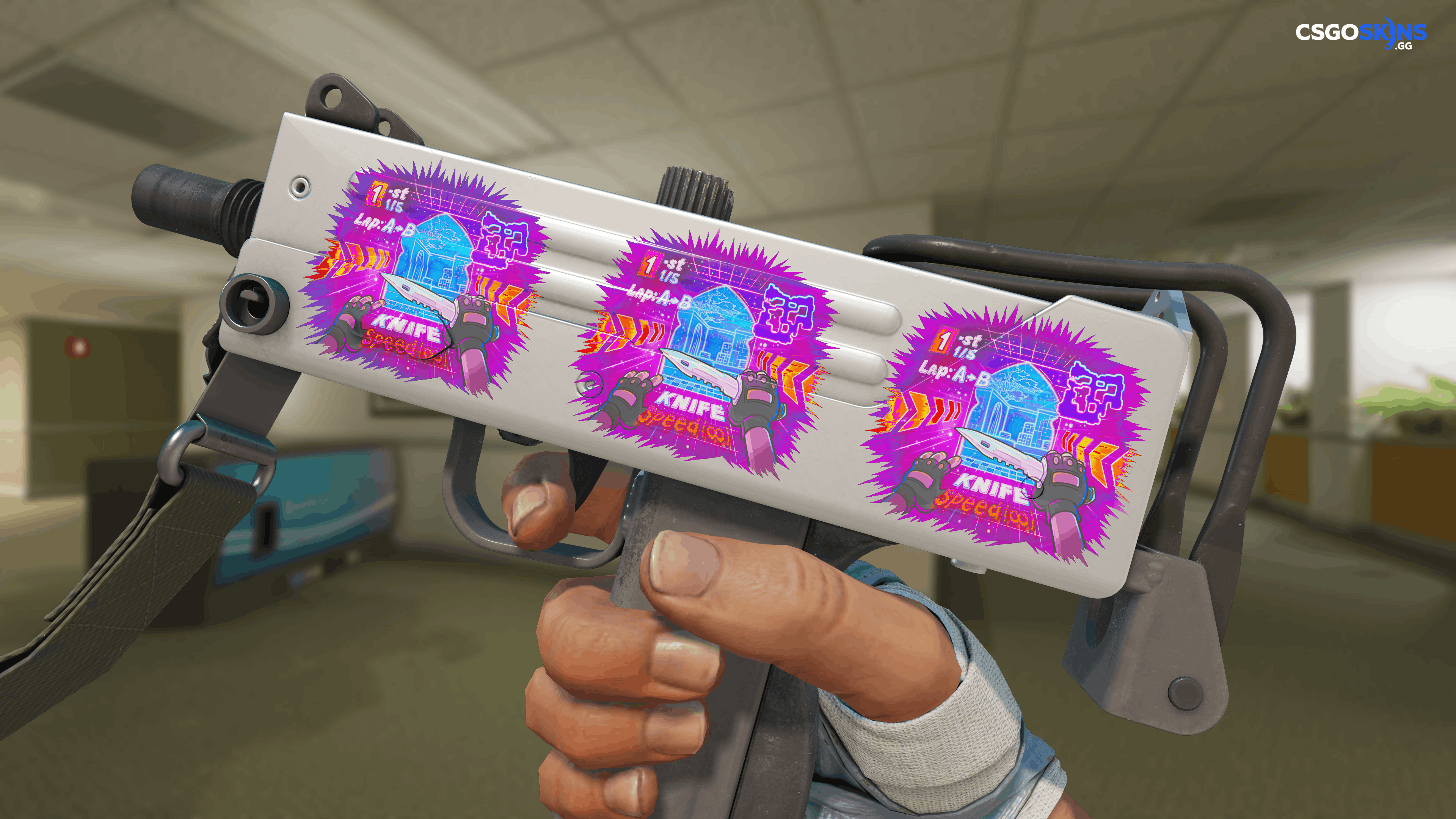 Sticker | First Lap (Holo) Artwork
