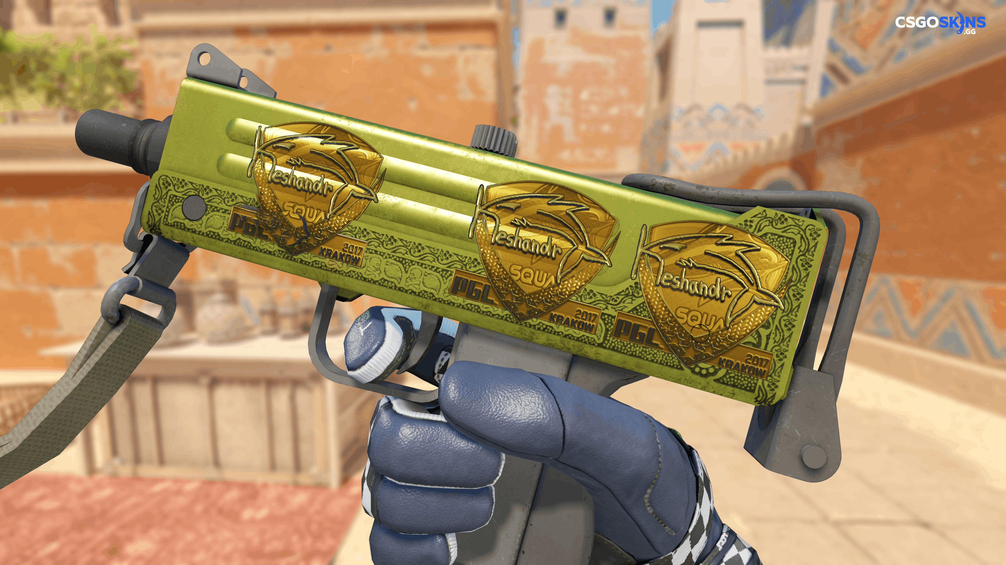 Sticker | keshandr (Gold) | Krakow 2017 Artwork