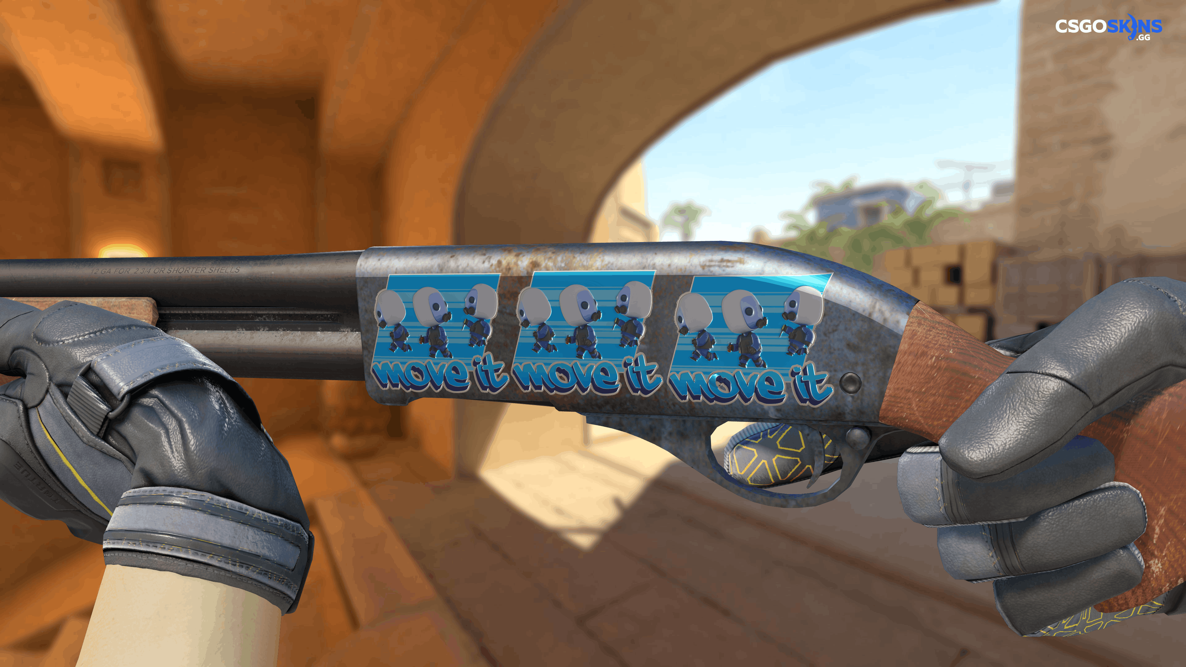 Sticker | Move It (Foil) Artwork