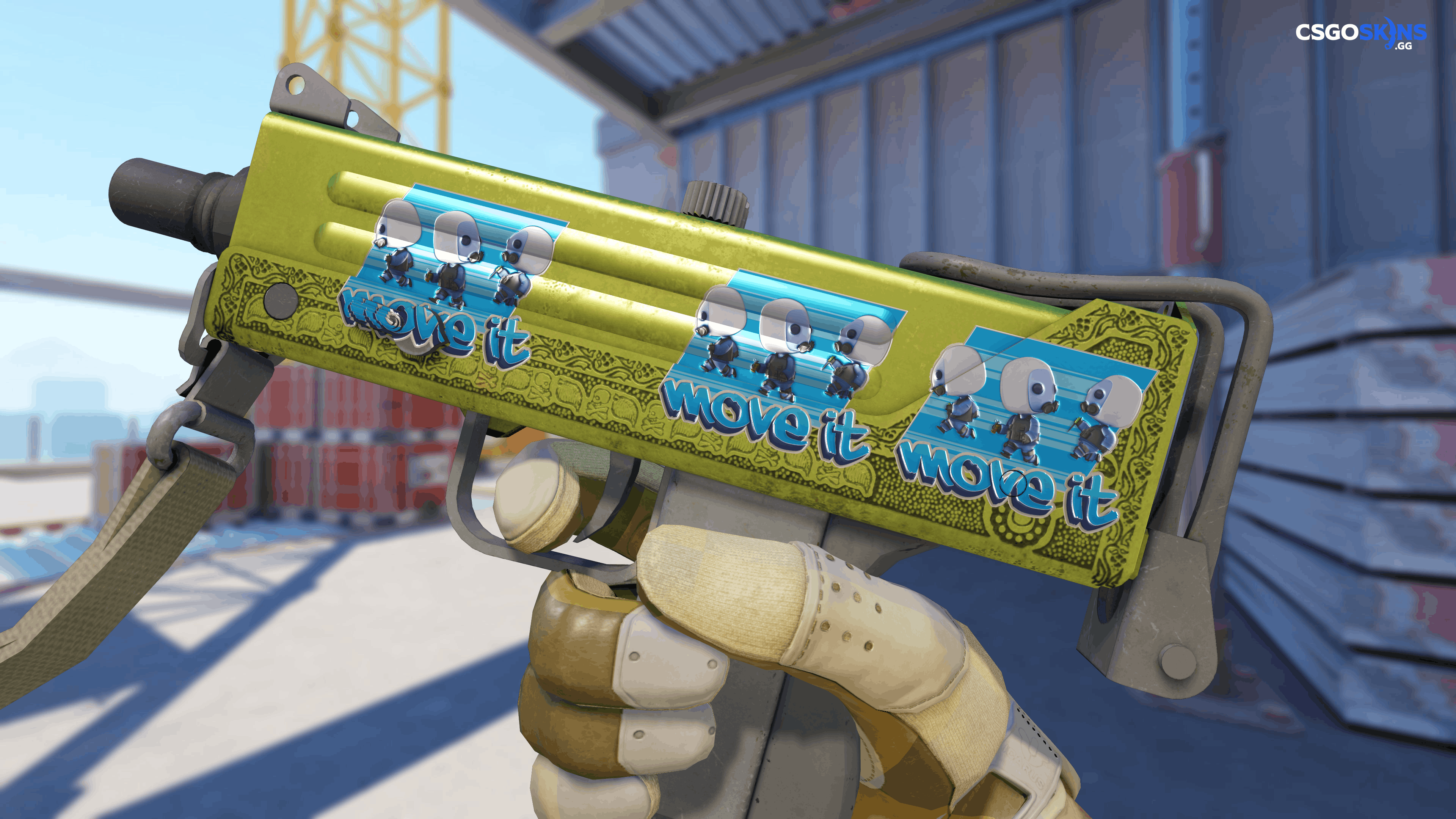 Sticker | Move It (Foil) Artwork