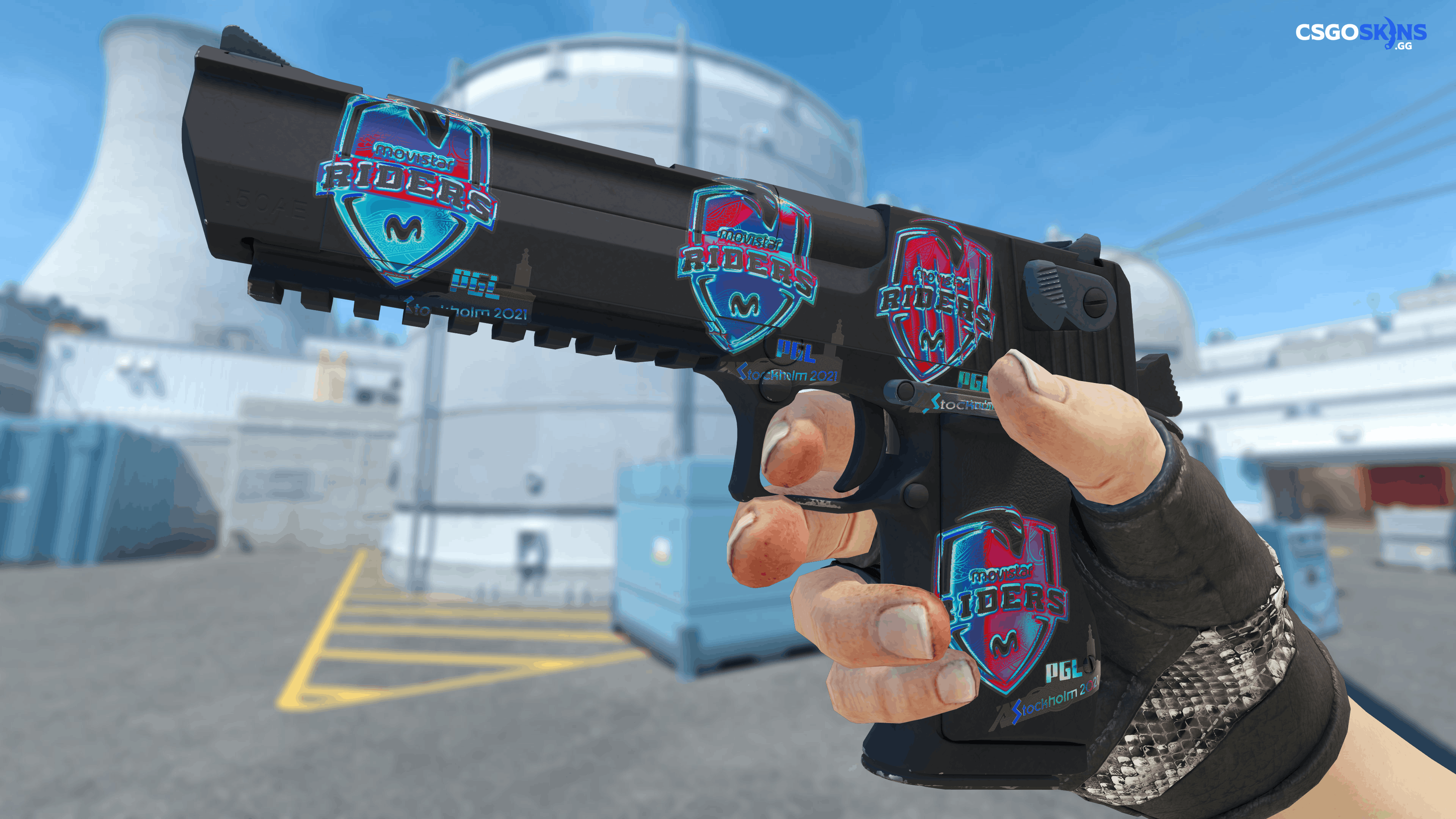 Sticker | Movistar Riders (Holo) | Stockholm 2021 Artwork