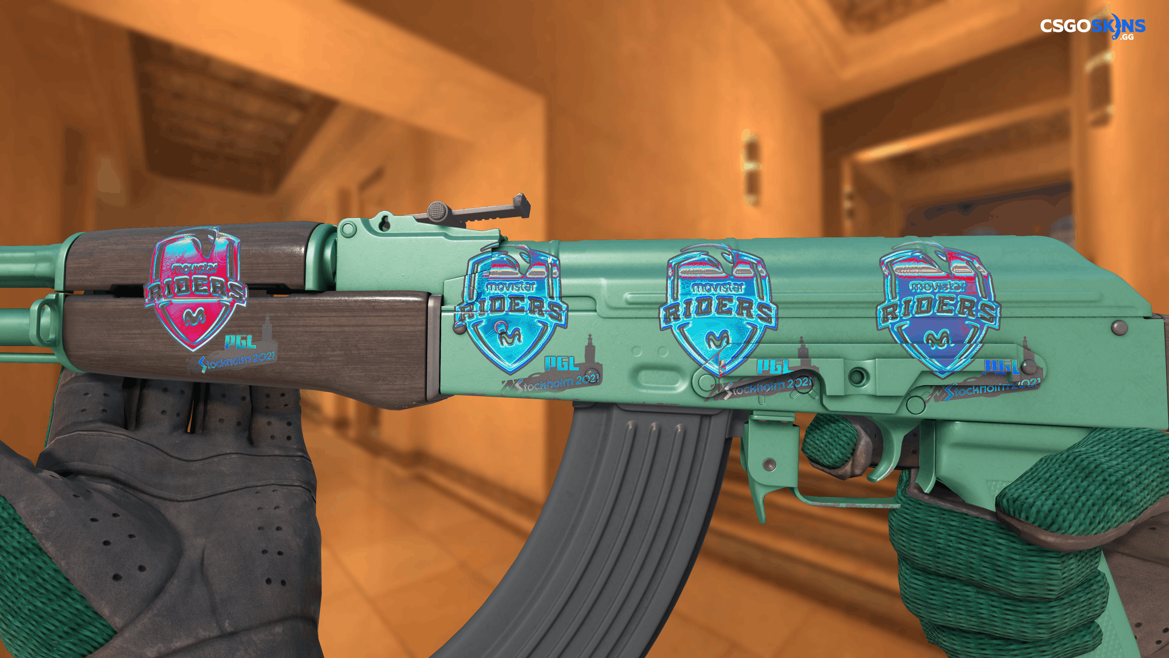 Sticker | Movistar Riders (Holo) | Stockholm 2021 Artwork