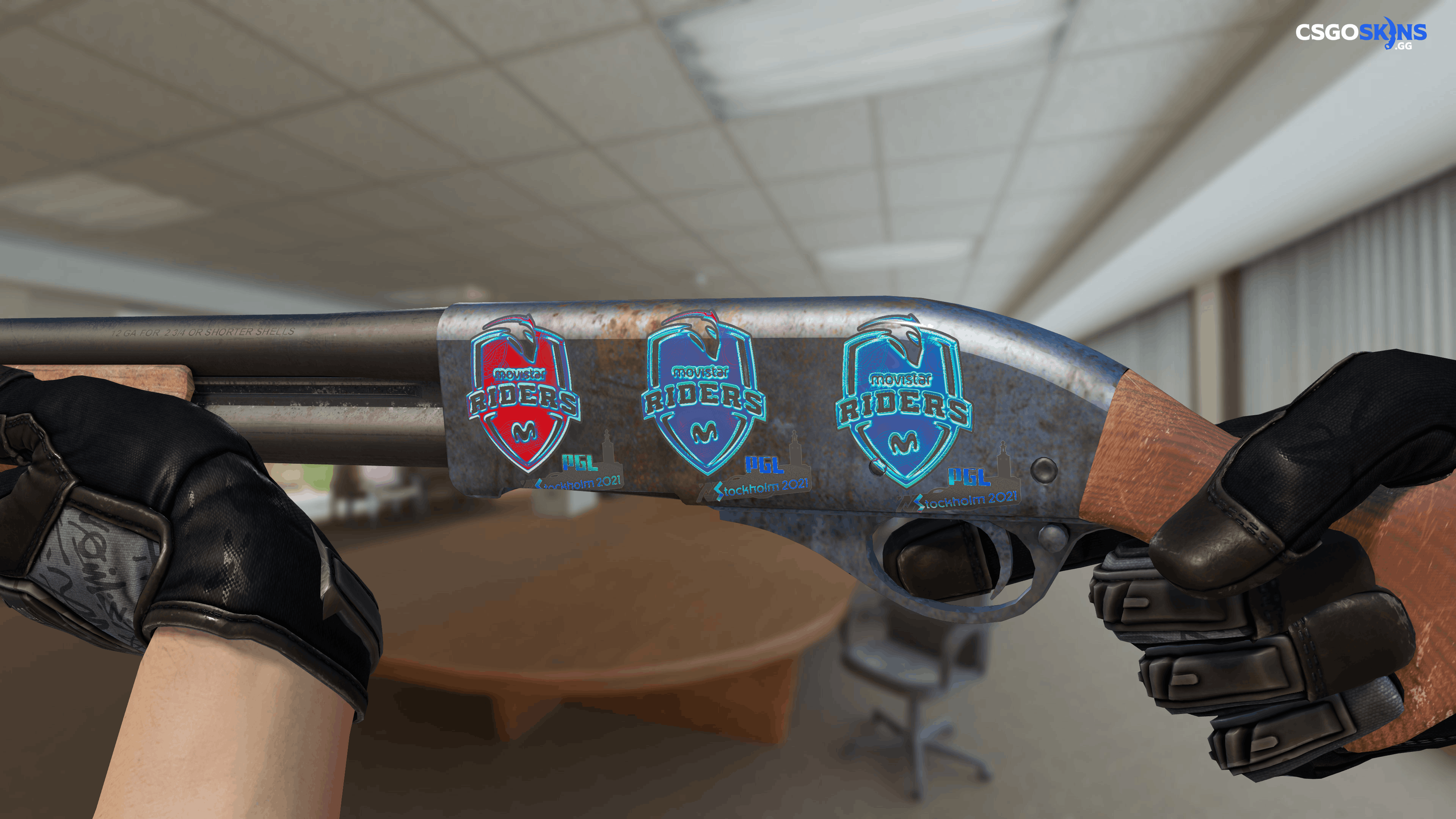 Sticker | Movistar Riders (Holo) | Stockholm 2021 Artwork
