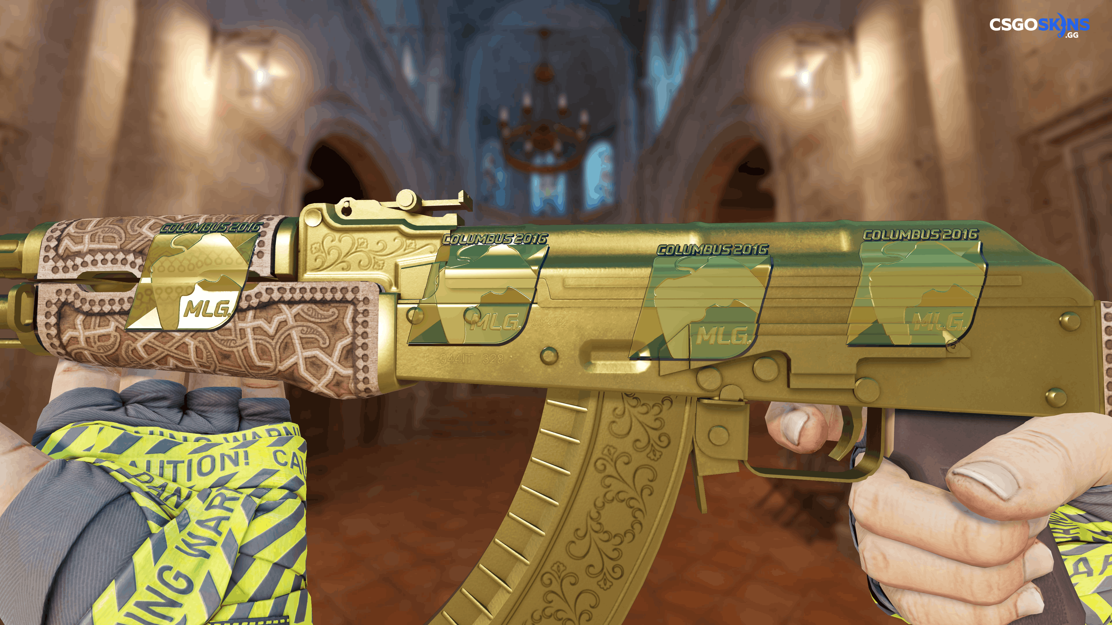 Sticker | MLG (Gold) | MLG Columbus 2016 Artwork