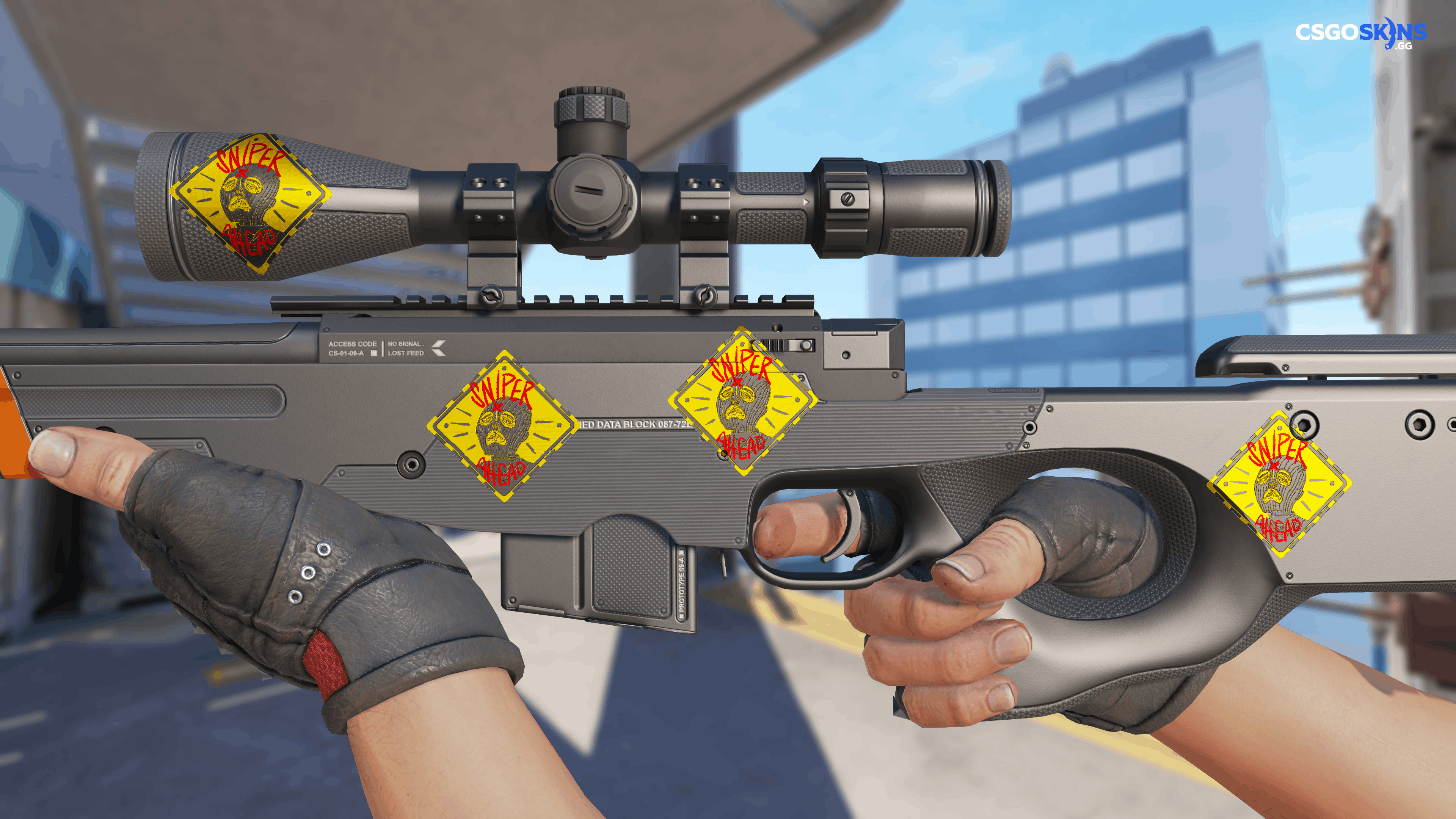 Sticker | Sniper Ahead (Foil) Artwork