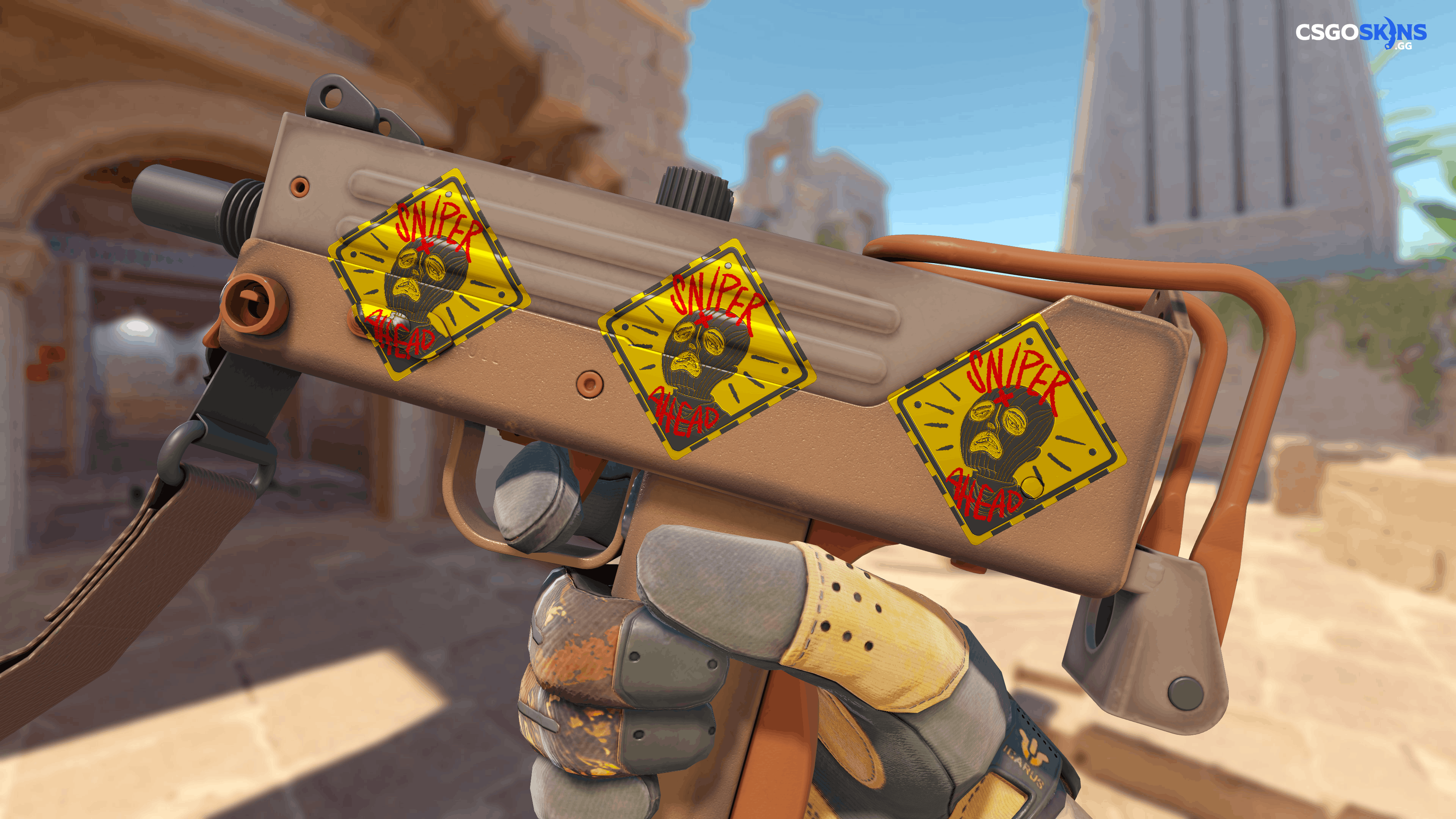 Sticker | Sniper Ahead (Foil) Artwork