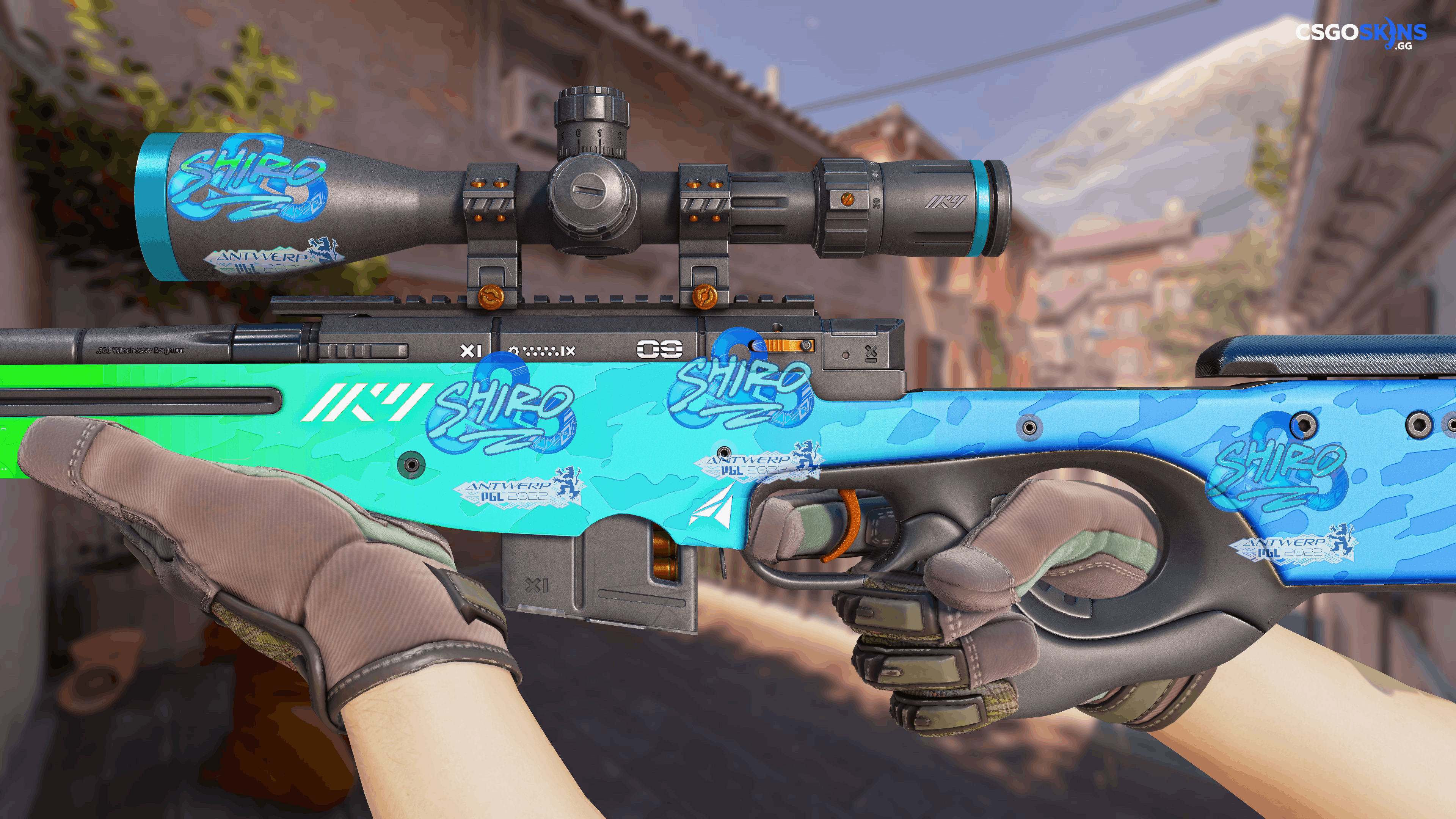 Sticker | sh1ro (Holo) | Antwerp 2022 Artwork
