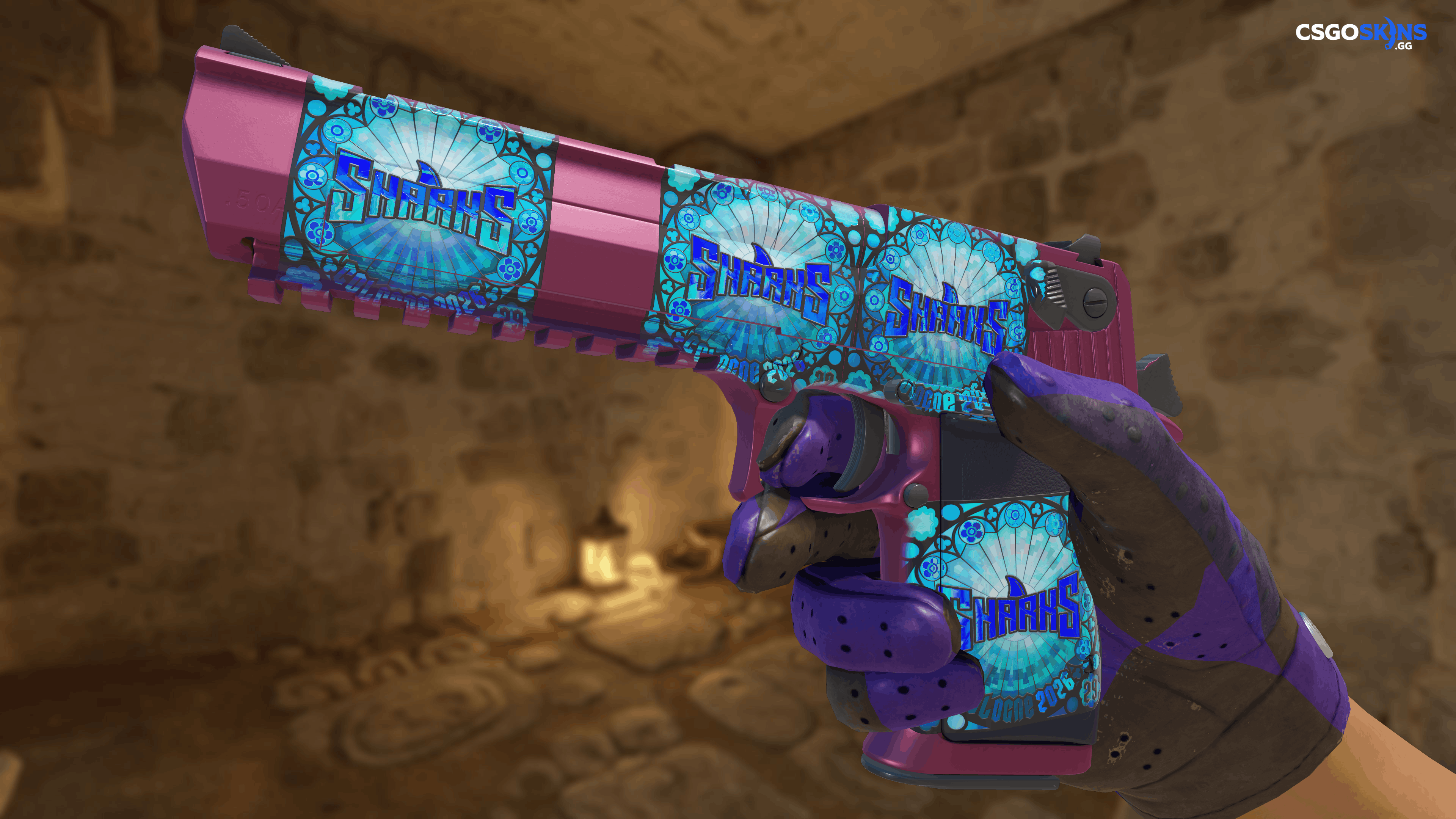 Sticker | Sharks Esports (Holo, Ranked) | Cologne 2026 Artwork